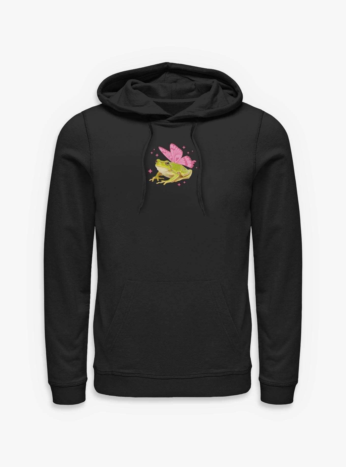 Frog Butterfly Wings Hoodie Hot Topic Exclusive, , hi-res