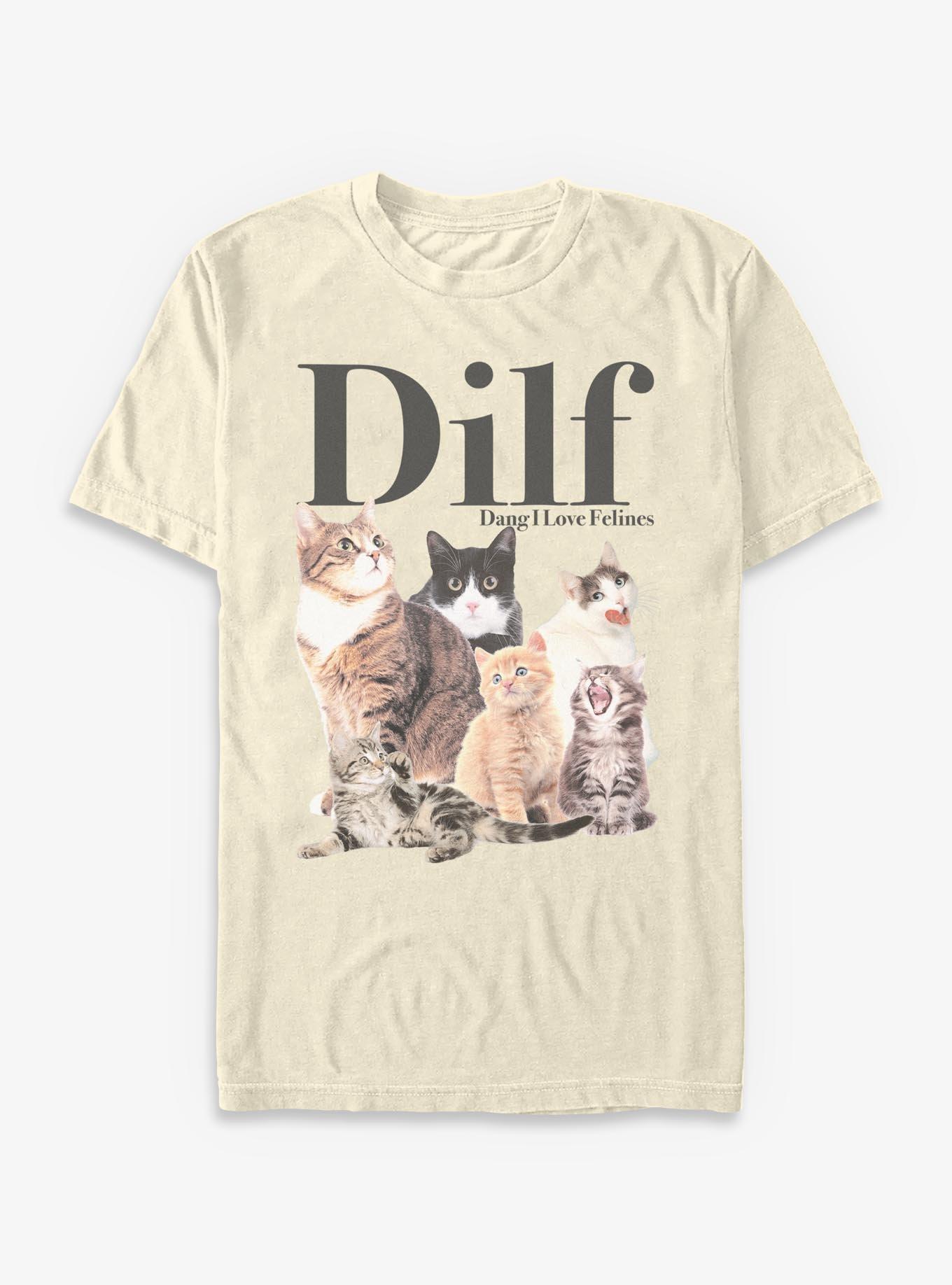 Dang I Love Felines T-Shirt Hot Topic Exclusive, , hi-res