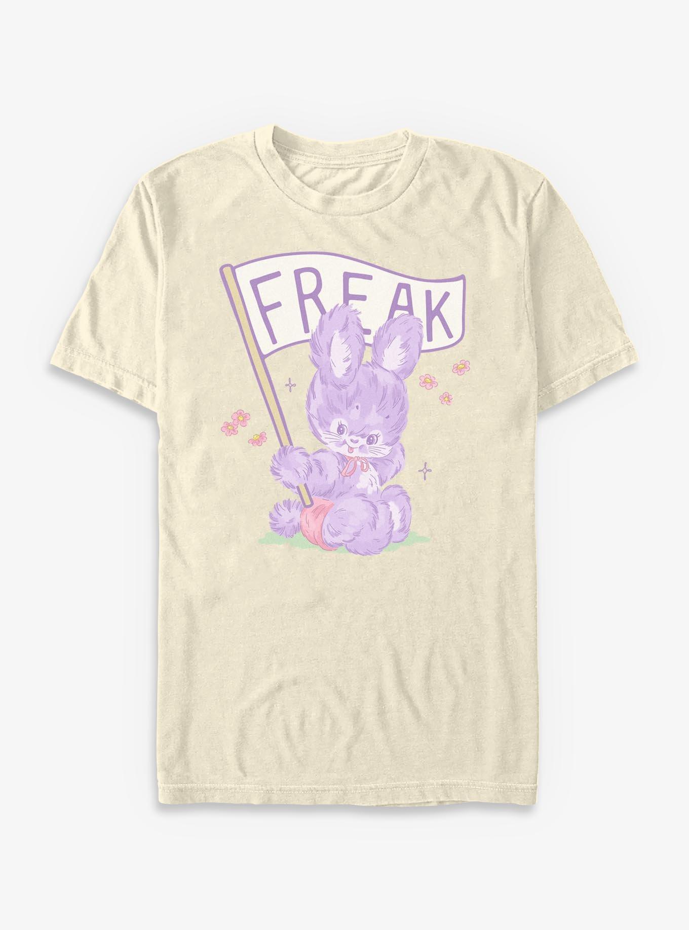 Freak Fuzzy Bunny T-Shirt Hot Topic Exclusive, , hi-res