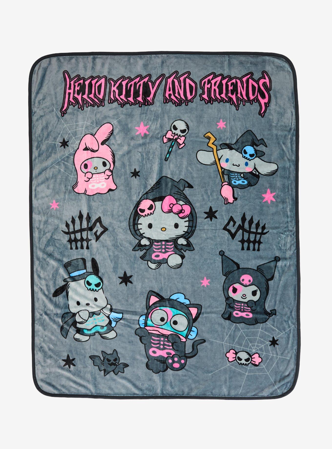 Hello Kitty And Friends Halloween Costume Throw Blanket, , hi-res