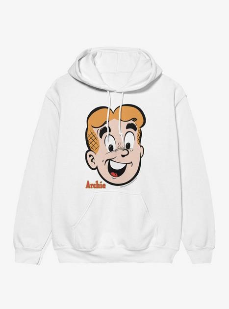 Archie Comics Big Face Archie Hoodie - WHITE | BoxLunch
