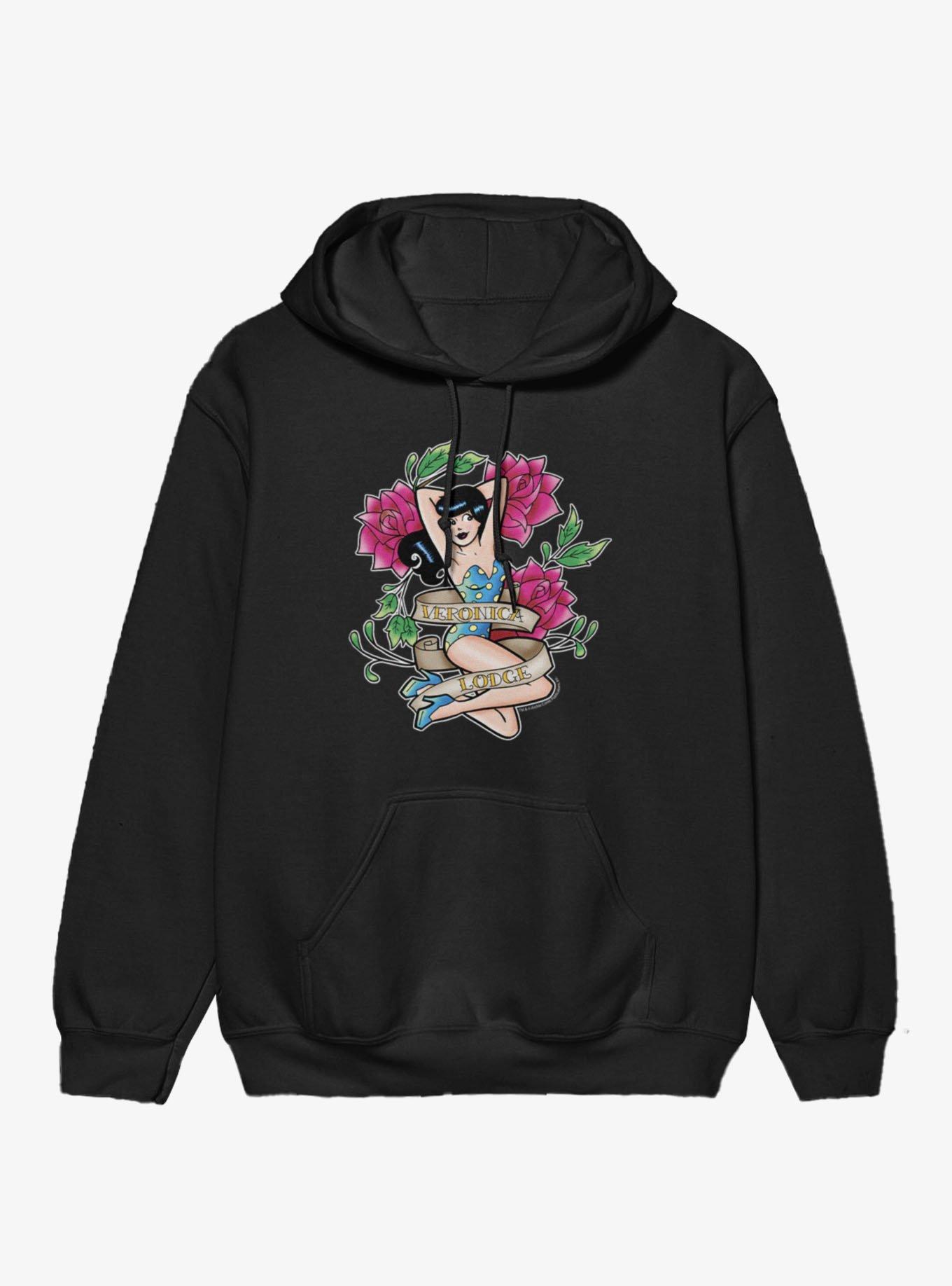 Archie Comics Veronica Lodge Traditional Tattoo Hoodie, , hi-res