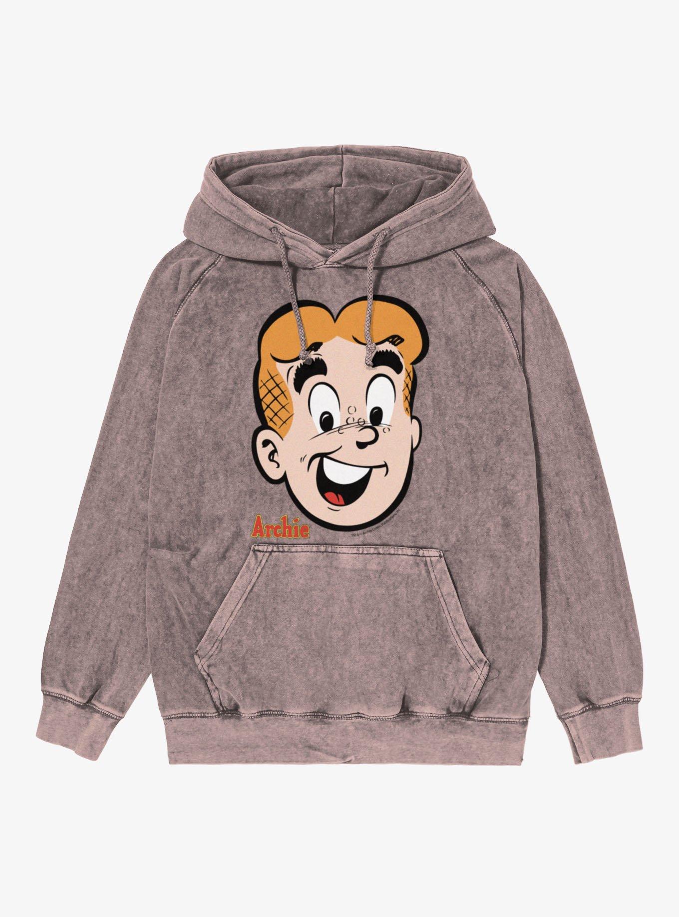 Archie Comics Big Face Mineral Wash Hoodie