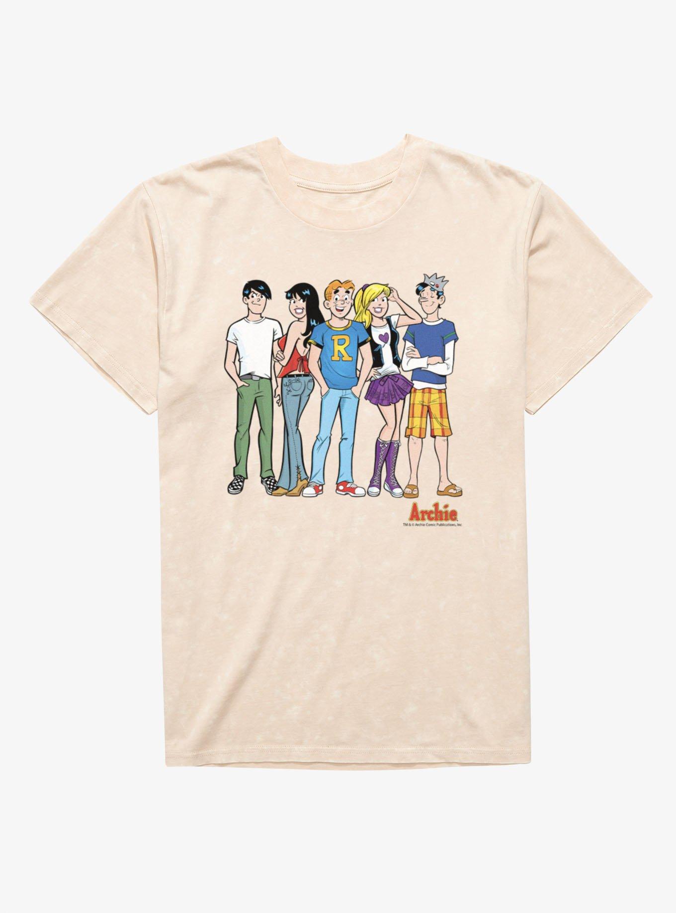 Archie Comics Gang's All Here Mineral Wash T-Shirt, , hi-res