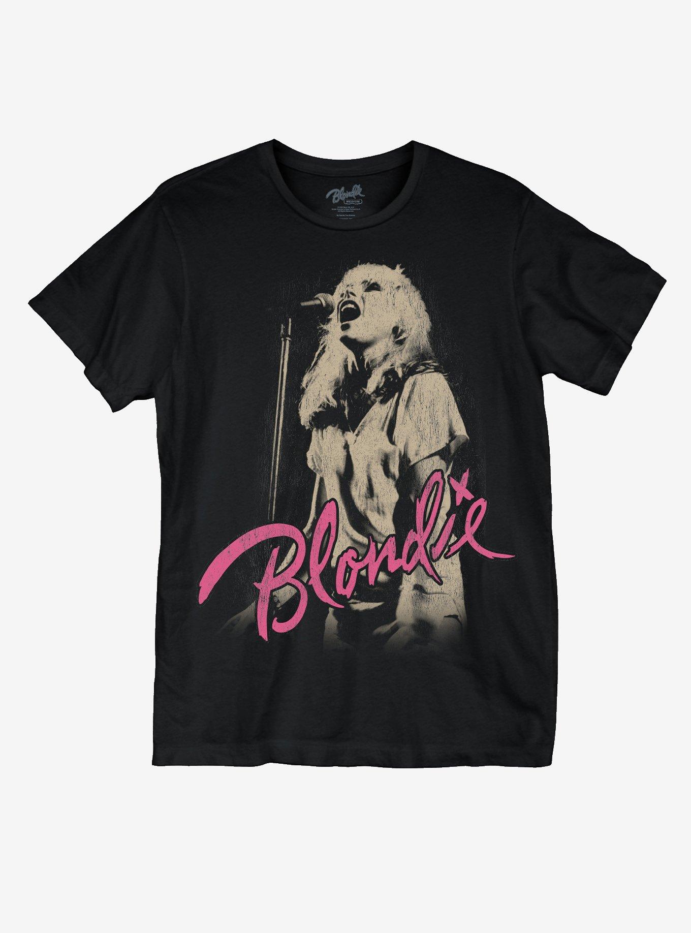 Blondie Singing On Stage T-Shirt, , hi-res
