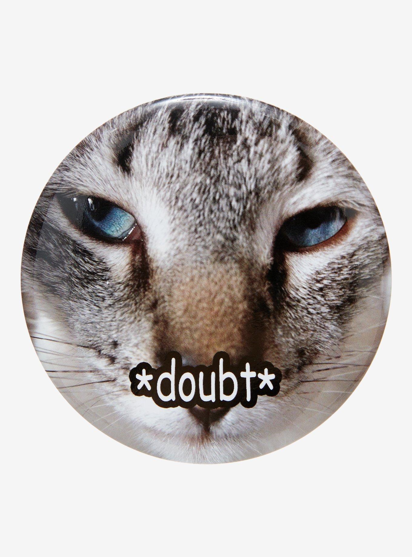 Cha Cha Raccoon 3 Inch Button, , hi-res
