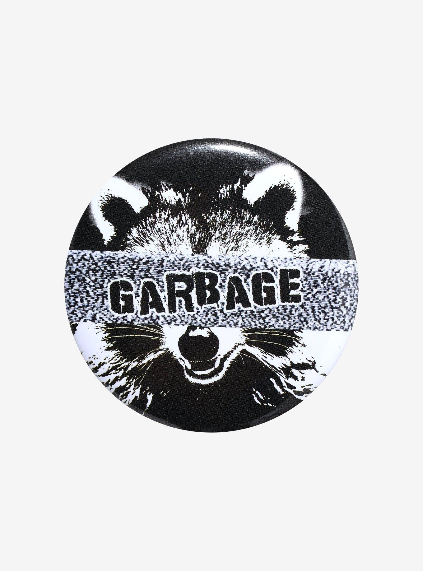 Garbage Raccoon 3 Inch Button, , hi-res