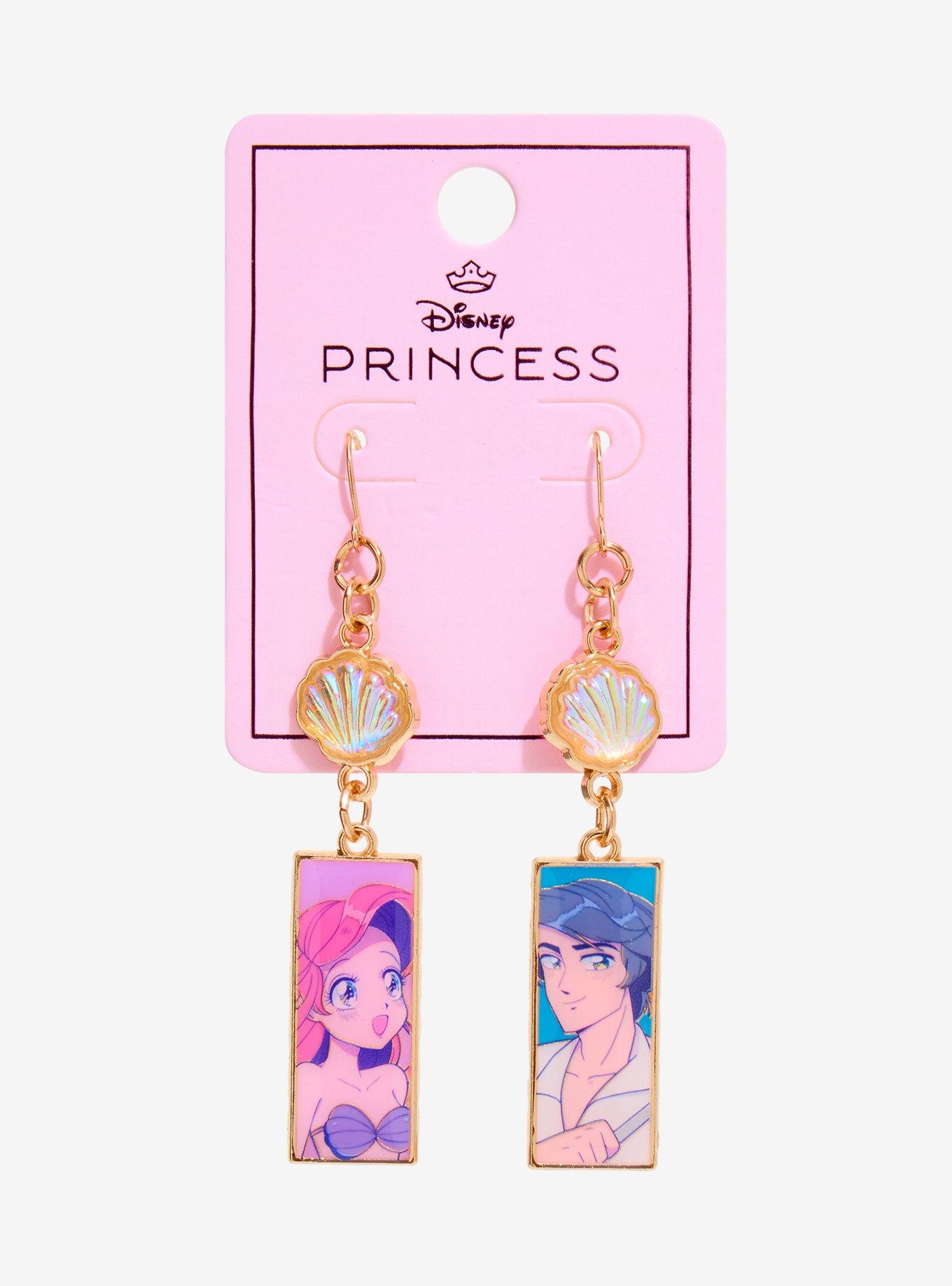 Disney The Little Mermaid Drop Earrings, , hi-res
