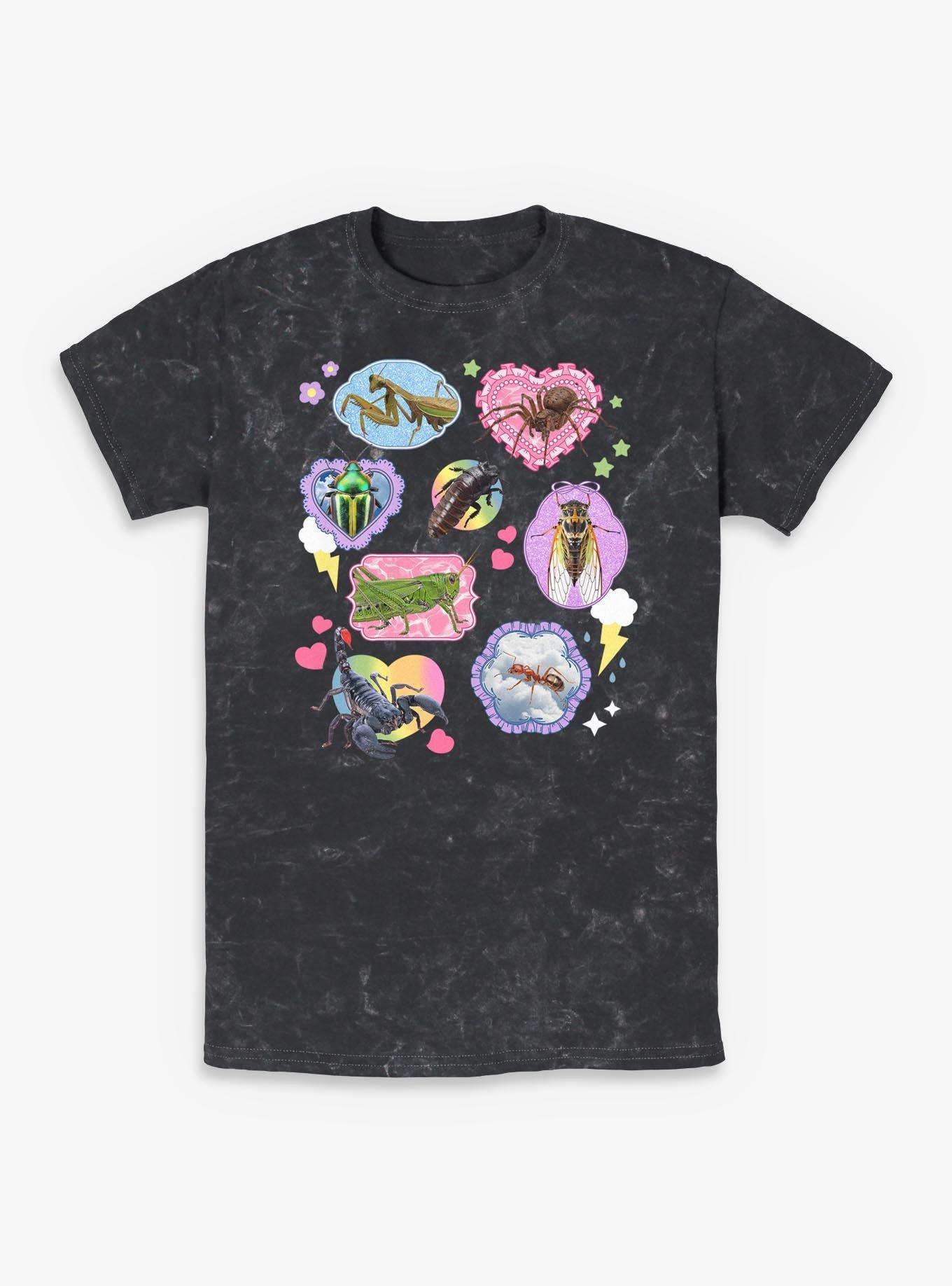 Creepy Cutie Bugs Mineral Wash T-Shirt Box Lunch Exclusive
