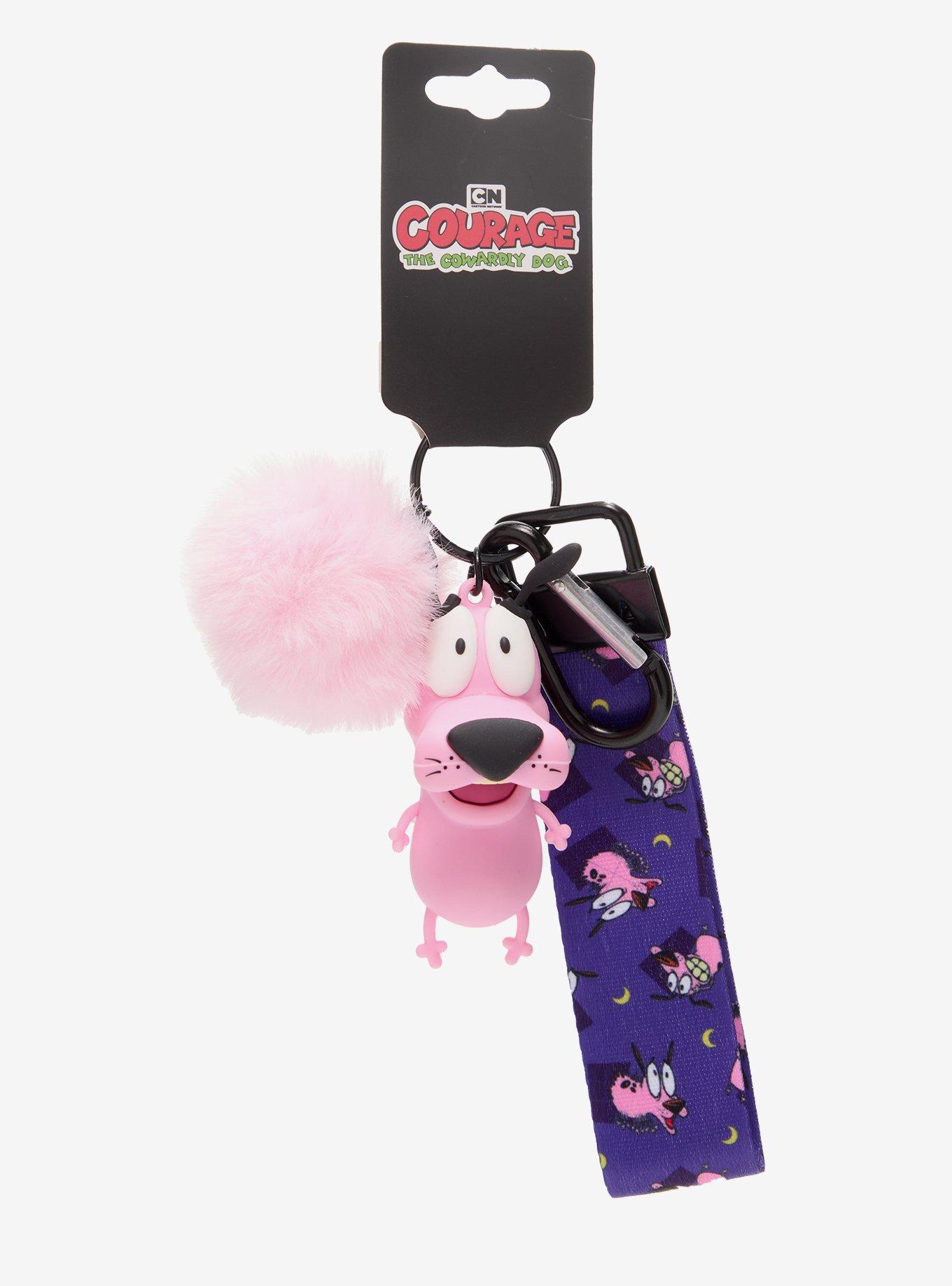 Courage the Cowardly Dog Multi-Charm Keychain, , hi-res