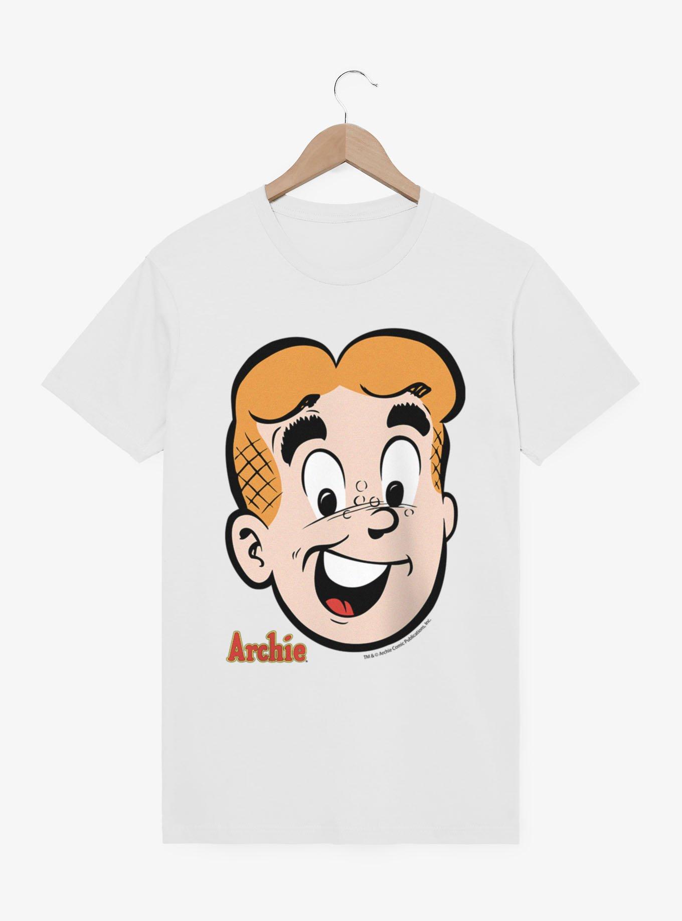 Archie Comics Big Face Archie T-Shirt, WHITE, hi-res view 1