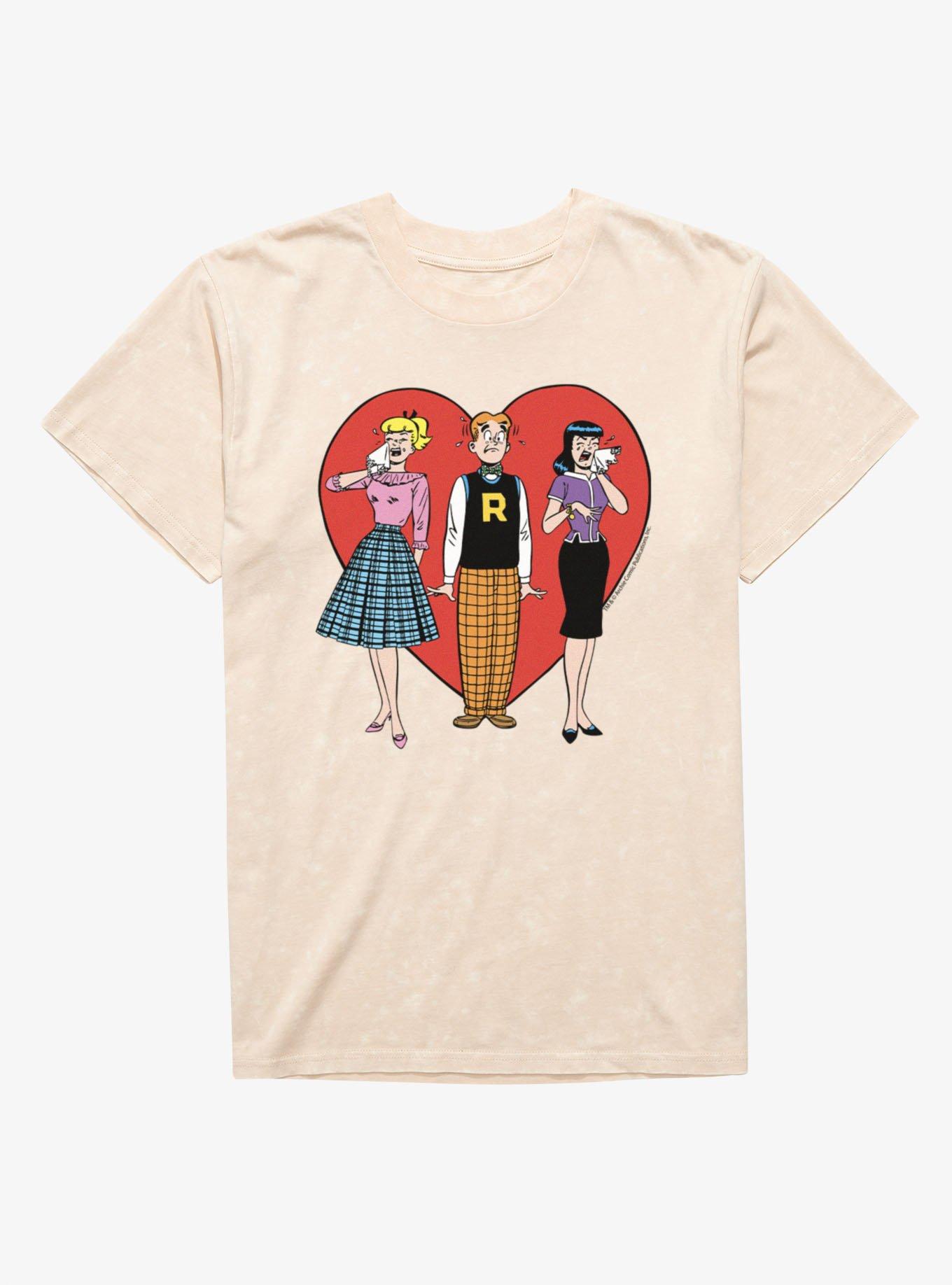 Archie Comics Heart Breaker Mineral Wash T-Shirt, , hi-res