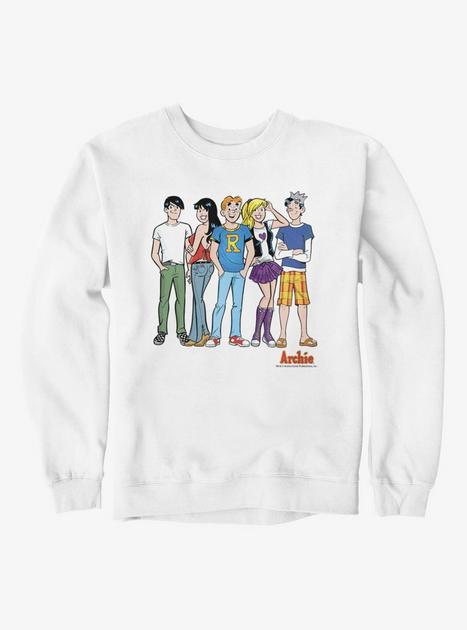 Archie Comics Gang's All Here Sweatshirt - WHITE | BoxLunch
