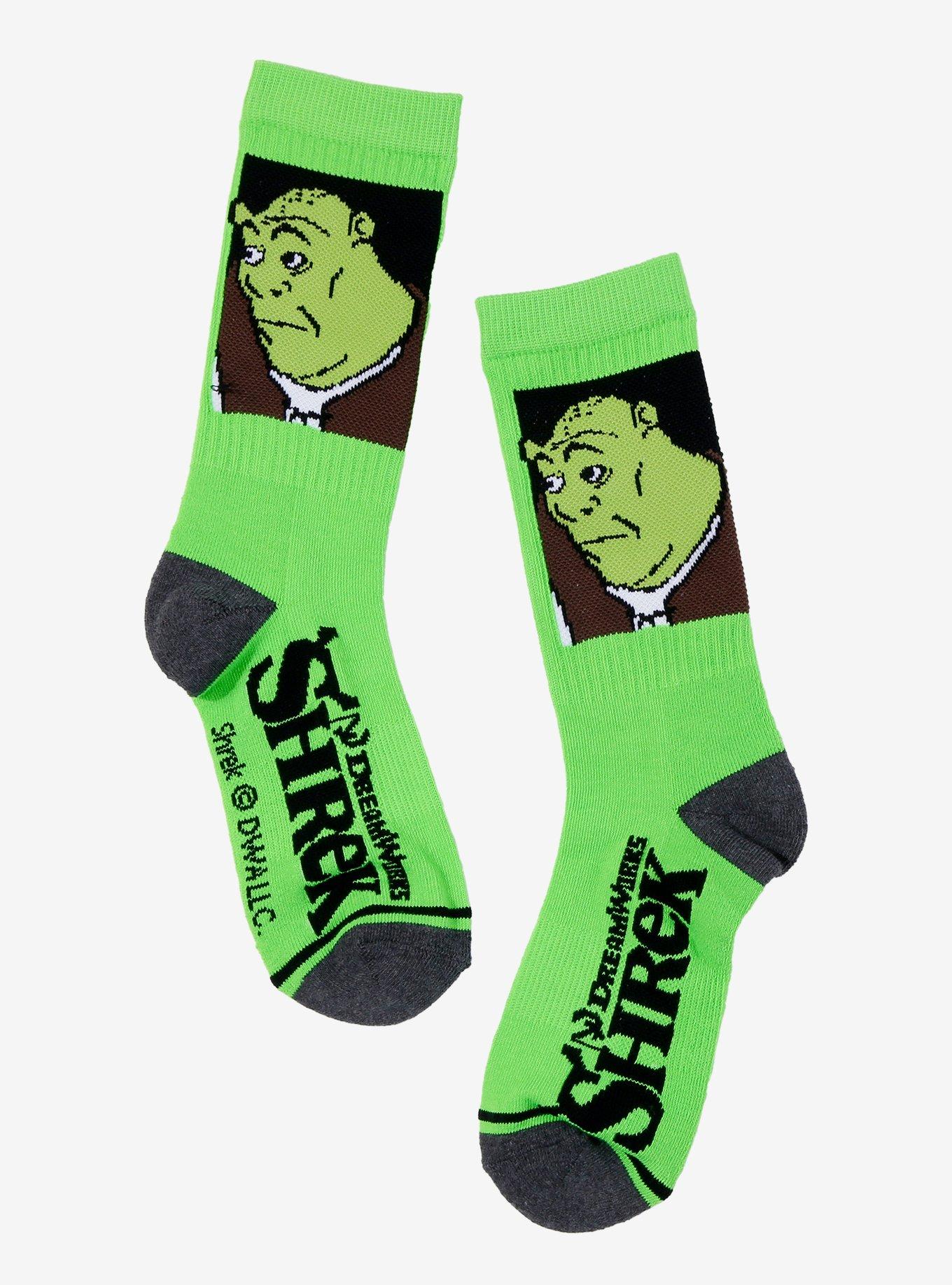 Shrek Meme Crew Socks, , hi-res