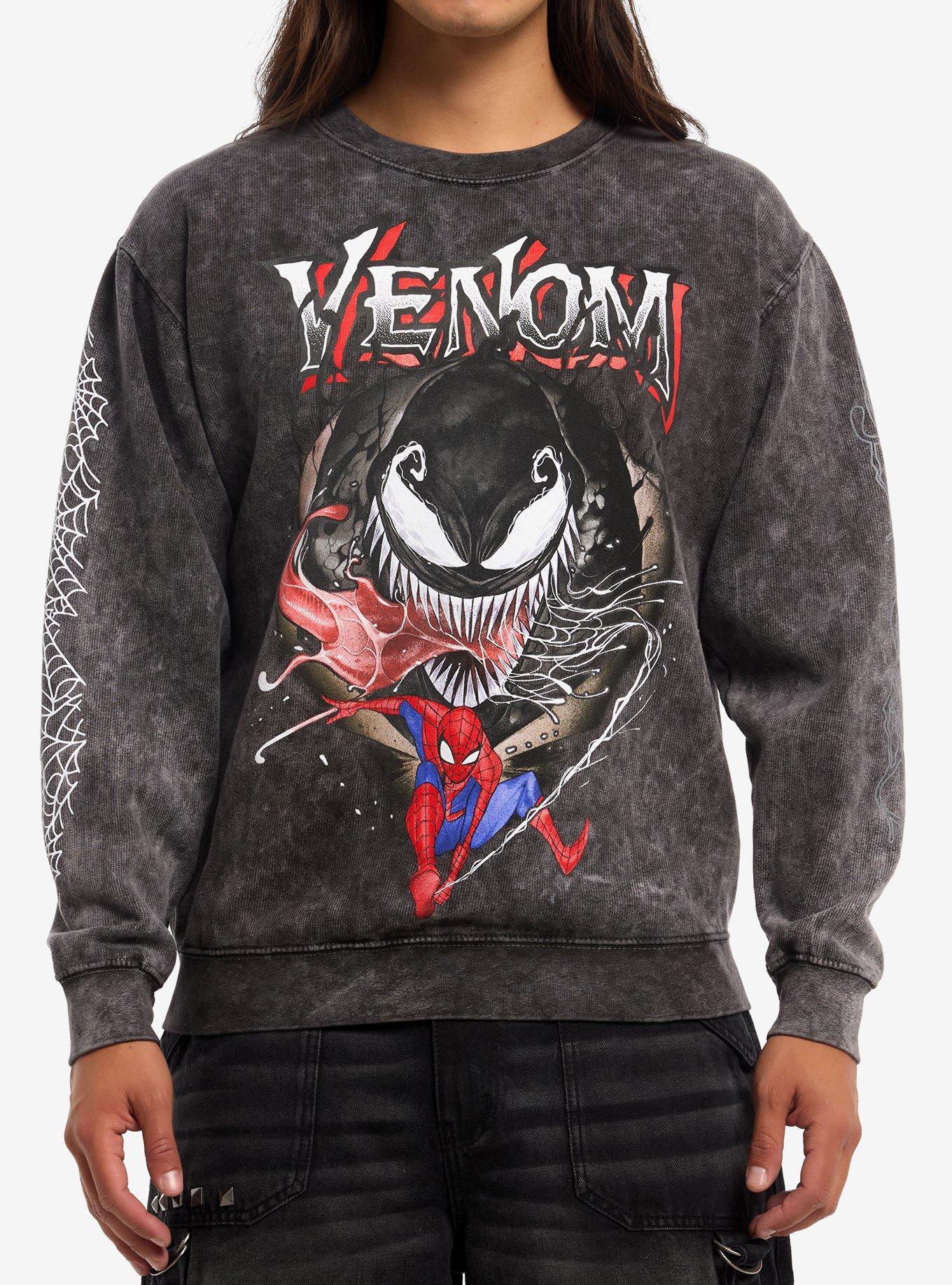 Marvel Venom Sweatshirt By Peach Momoko | Hot Topic