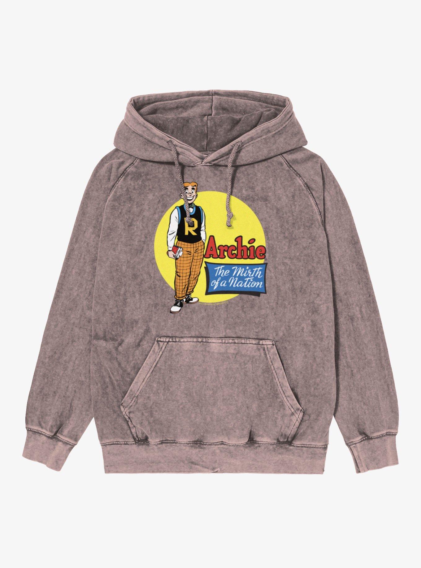 Archie Comics The Mirth Of A Nation Mineral Wash Hoodie, , hi-res