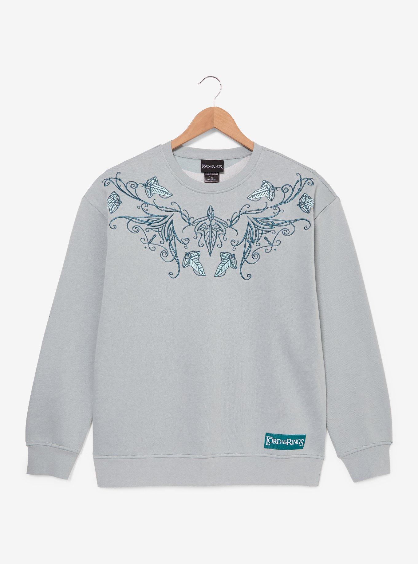 the Lord of Rings Elven Doors Durin Glow-in-the-Dark Crewneck - BoxLunch Exclusive