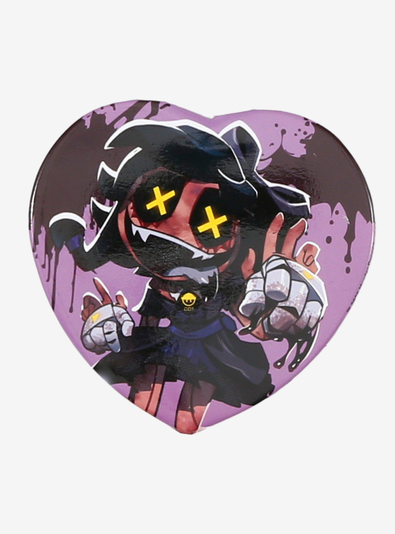 Murder Drones Cyn Heart 3 Inch Button, , hi-res