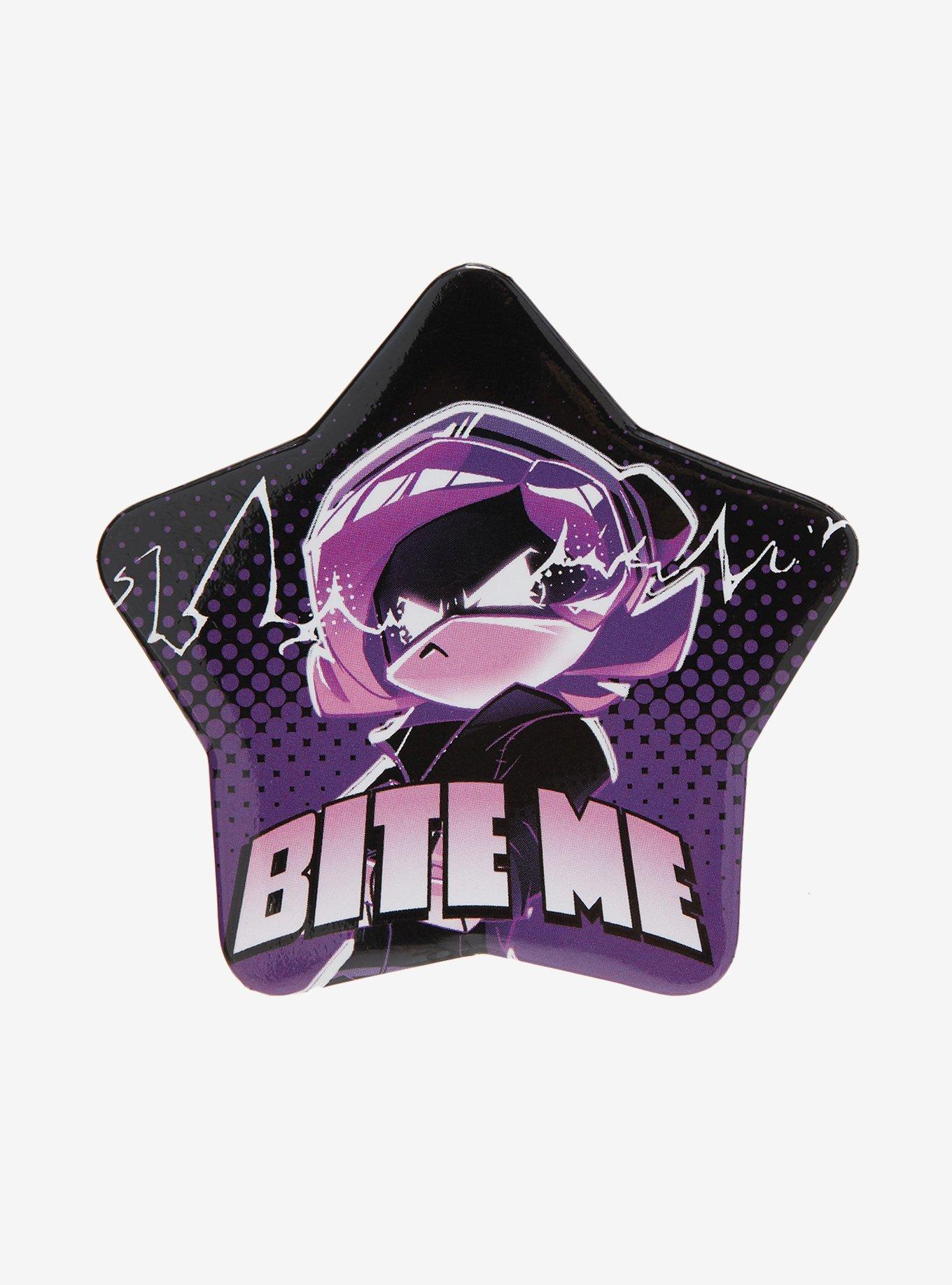 Murder Drones Uzi Star Button, , hi-res