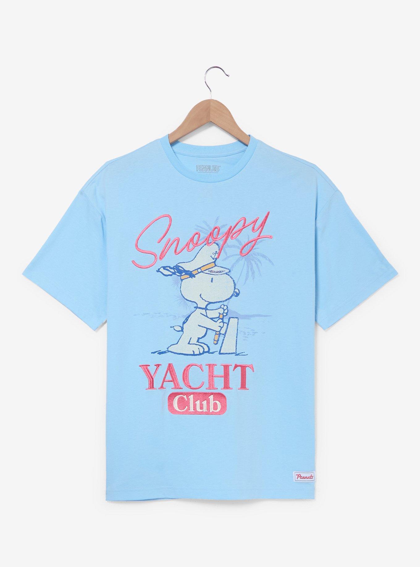 Peanuts Snoopy Yacht Club Women's T-Shirt - BoXLunch Exclusive, , hi-res
