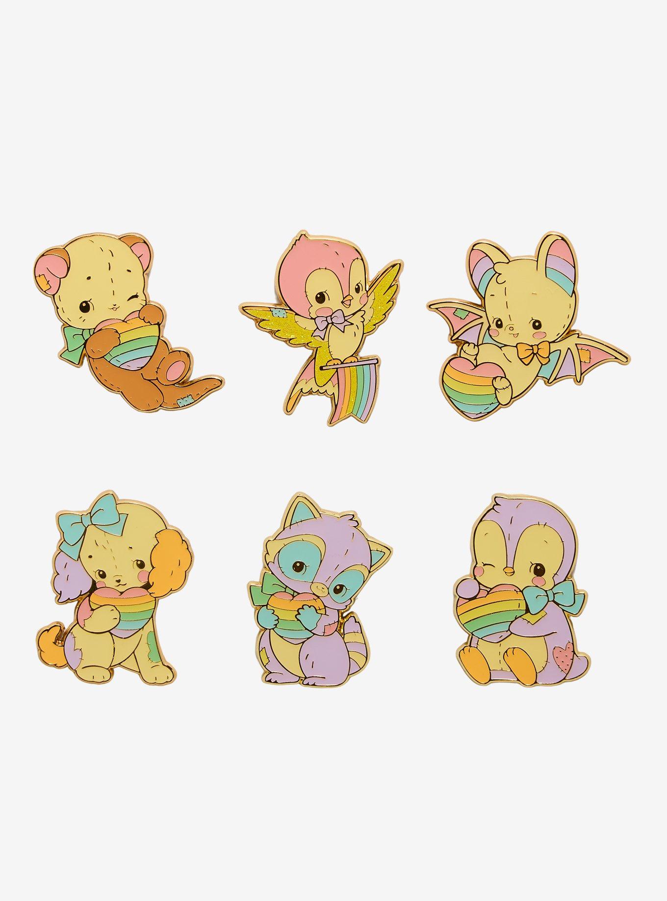 Vampire Valentine Rainbow Blind Box Enamel Pin, , hi-res