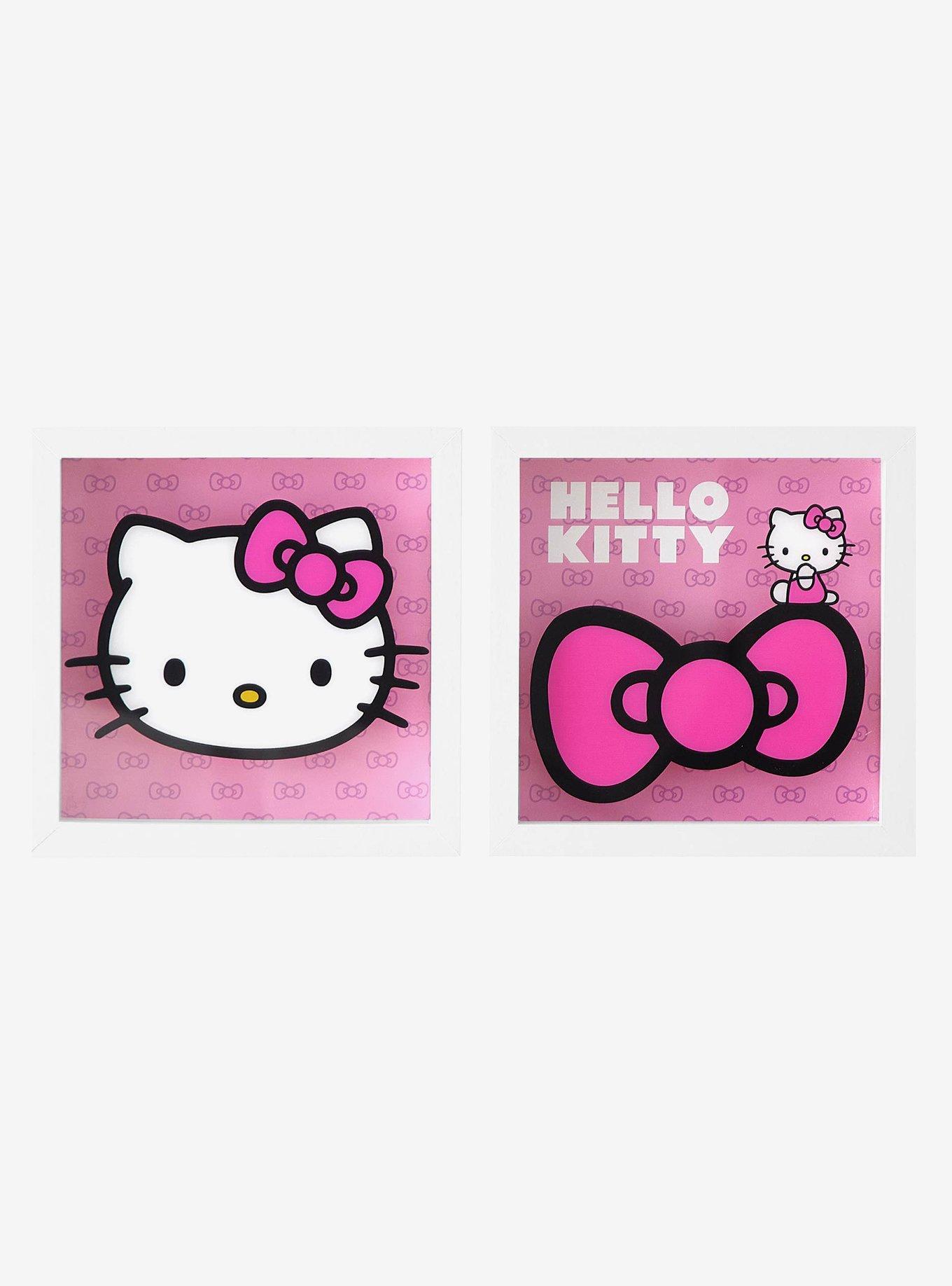 Sanrio Hello Kitty 2-Piece Dual Layer Wall Art | Hot Topic