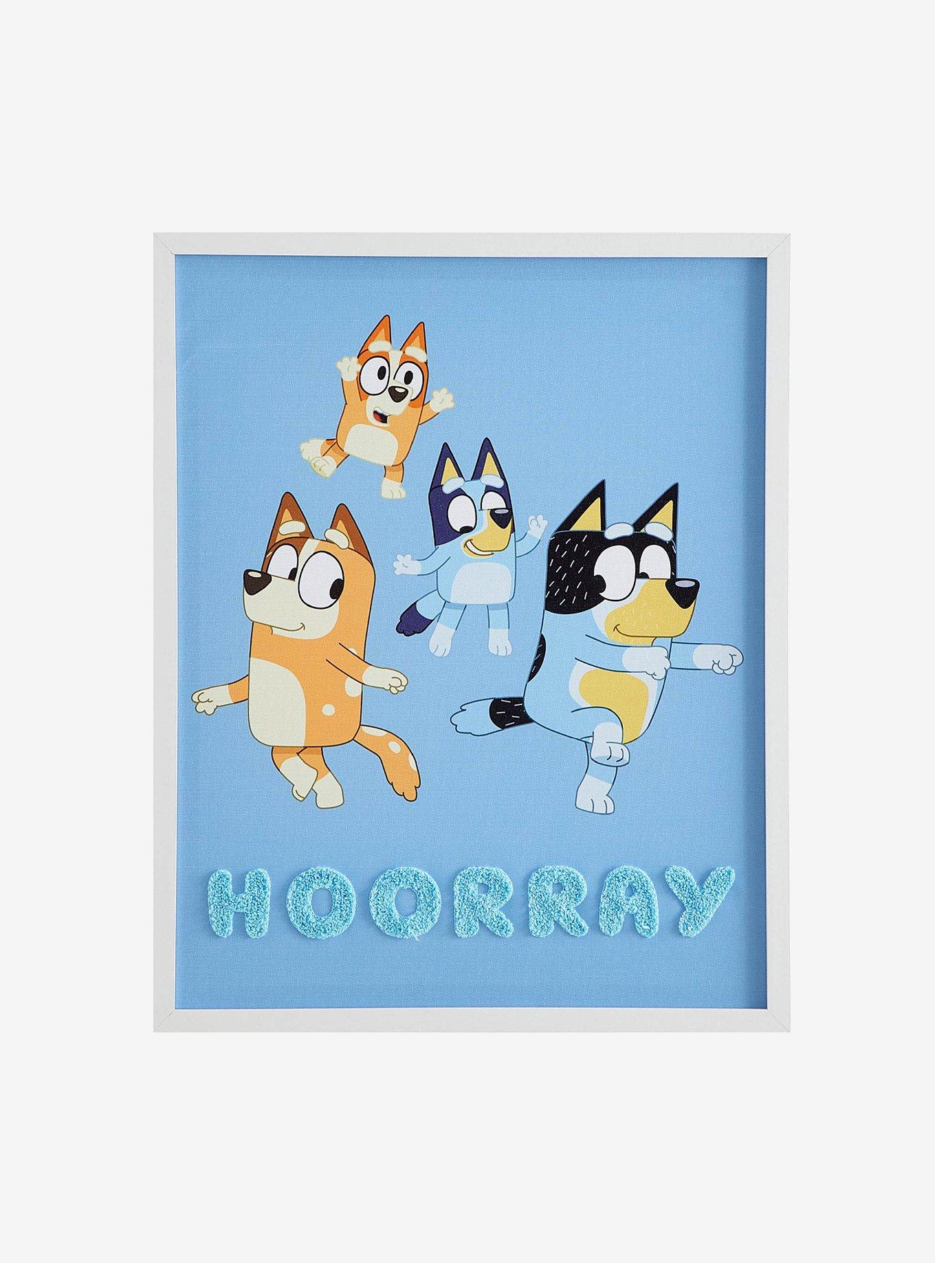 Bluey Tufted Wall Art, , hi-res