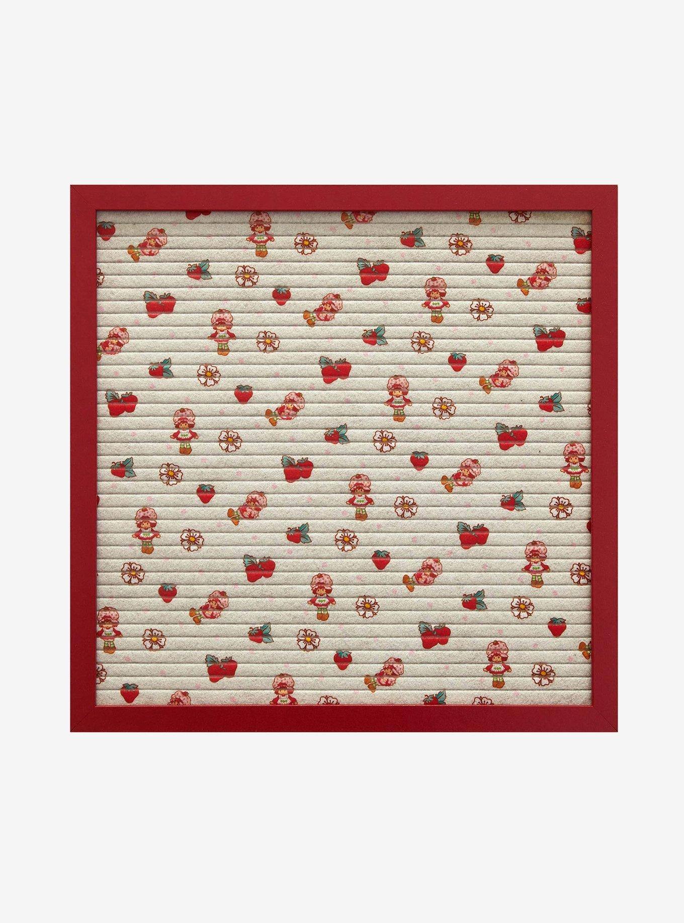 Strawberry Shortcake Letter Board with MDF Frame, , hi-res