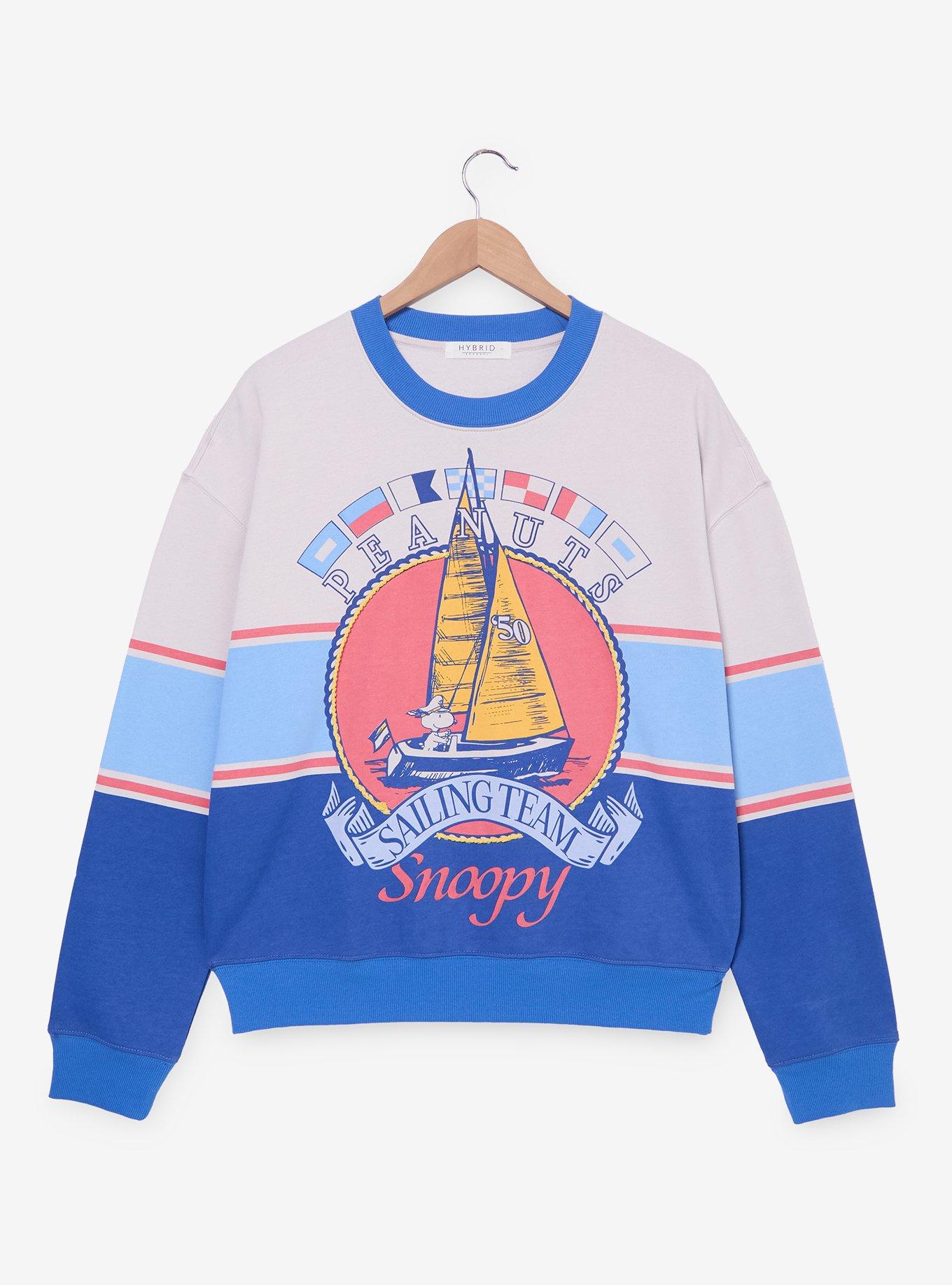 Peanuts Snoopy Sailing Team Crewneck, , hi-res