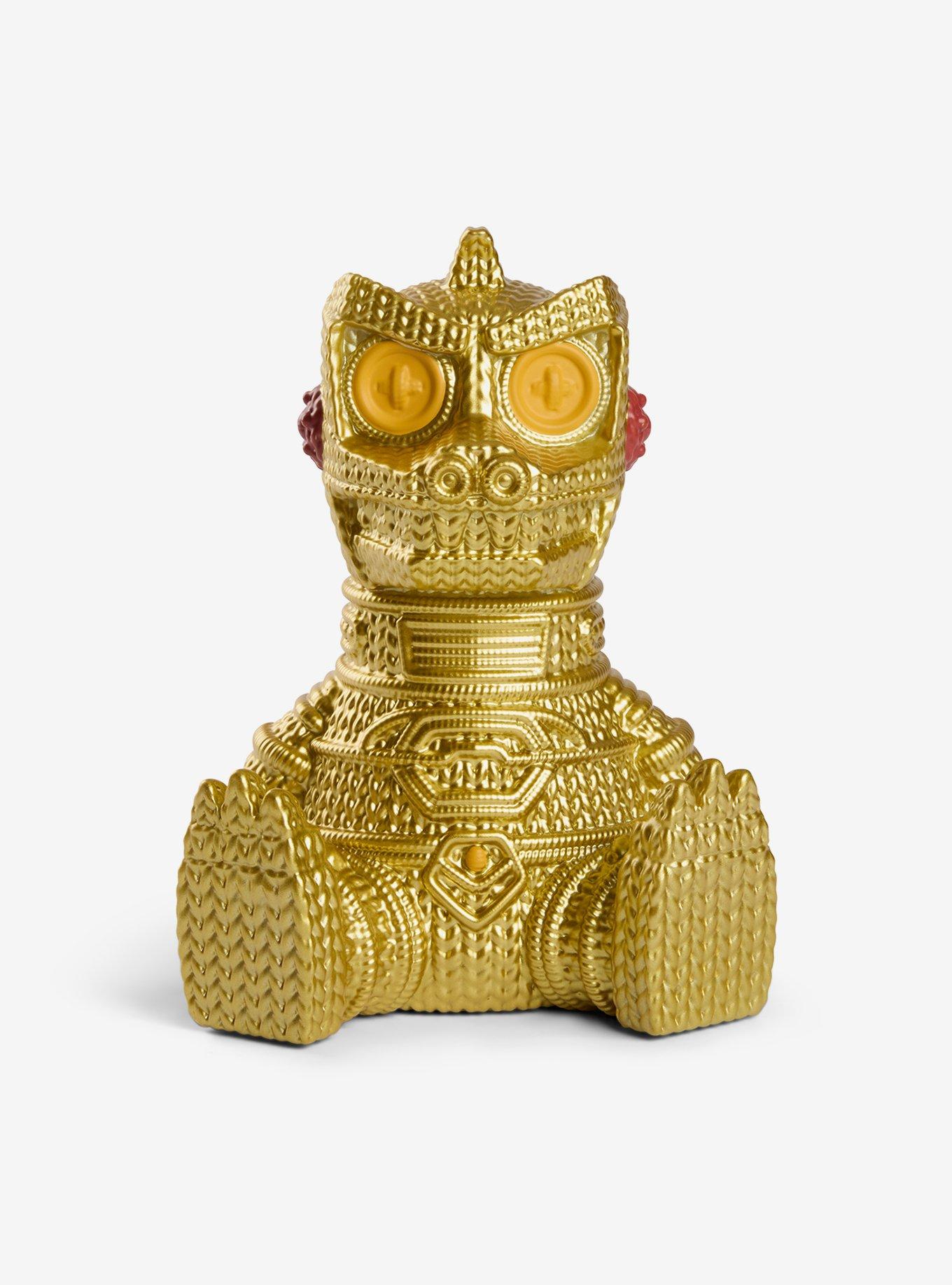 Handmade By Robots Godzilla Mechagodzilla #253 (Gold) Vinyl Figure, , hi-res