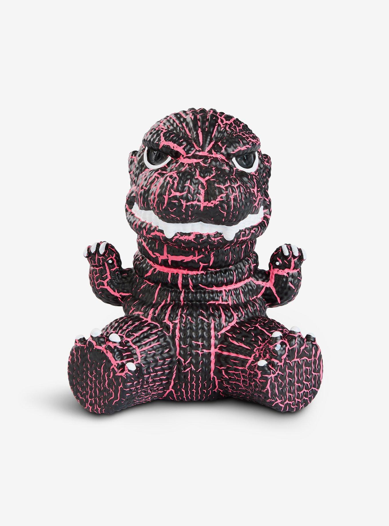 Handmade By Robots Godzilla #224 (Pink & Black Crackle) Vinyl Figure, , hi-res