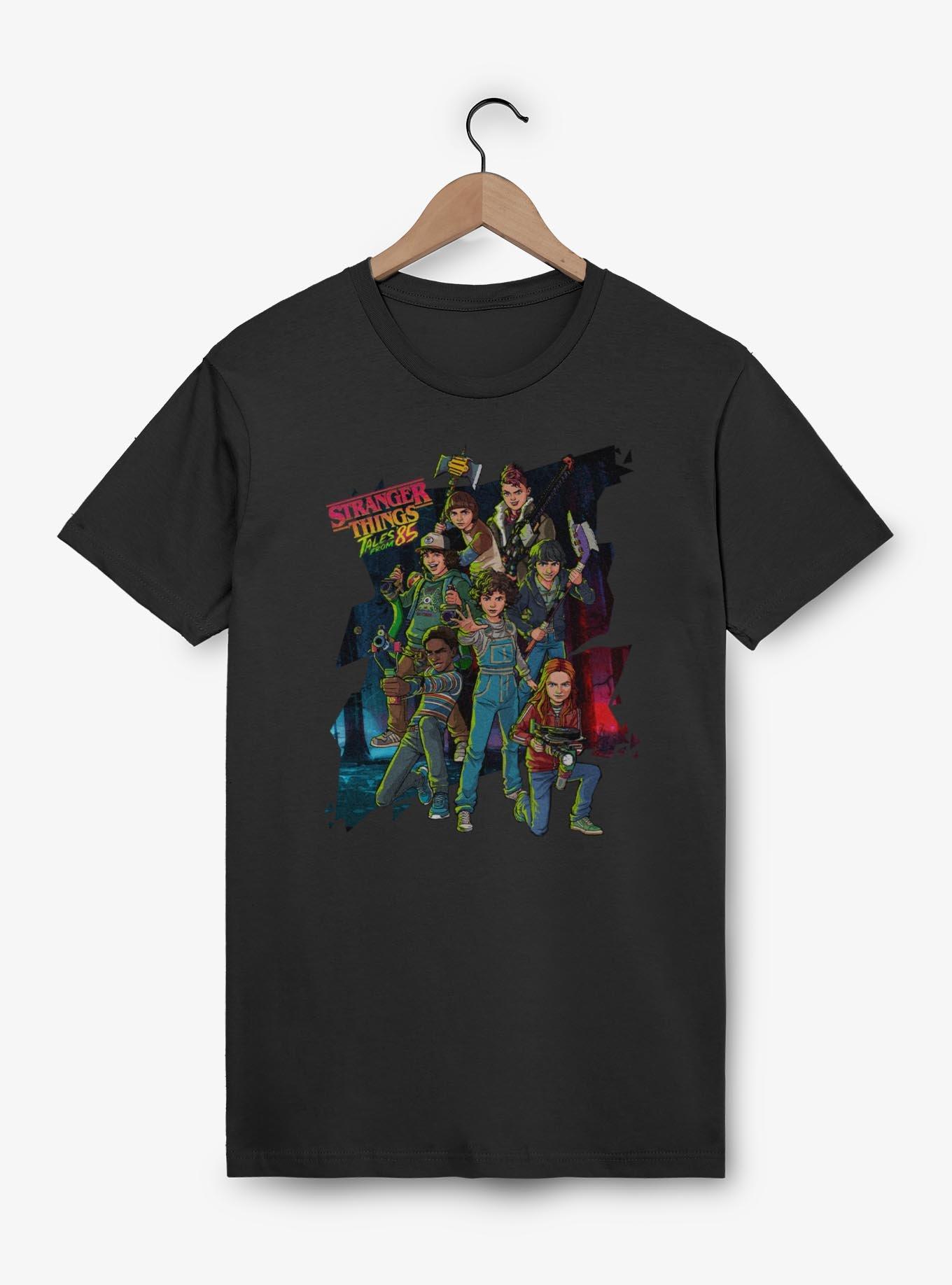 Stranger Things: Tales from '85 The Hawkins Investigators Club Group T-Shirt, , hi-res