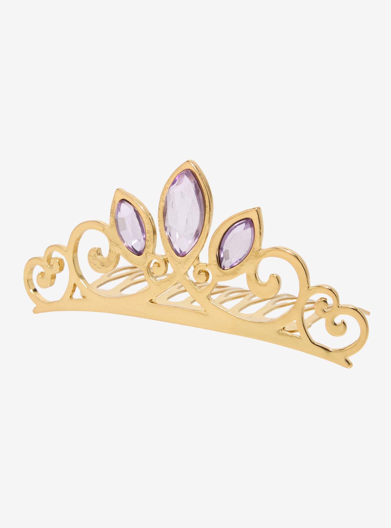 Disney Tangled Rapunzel Tiara Hair Comb - BoxLunch Exclusive, , hi-res