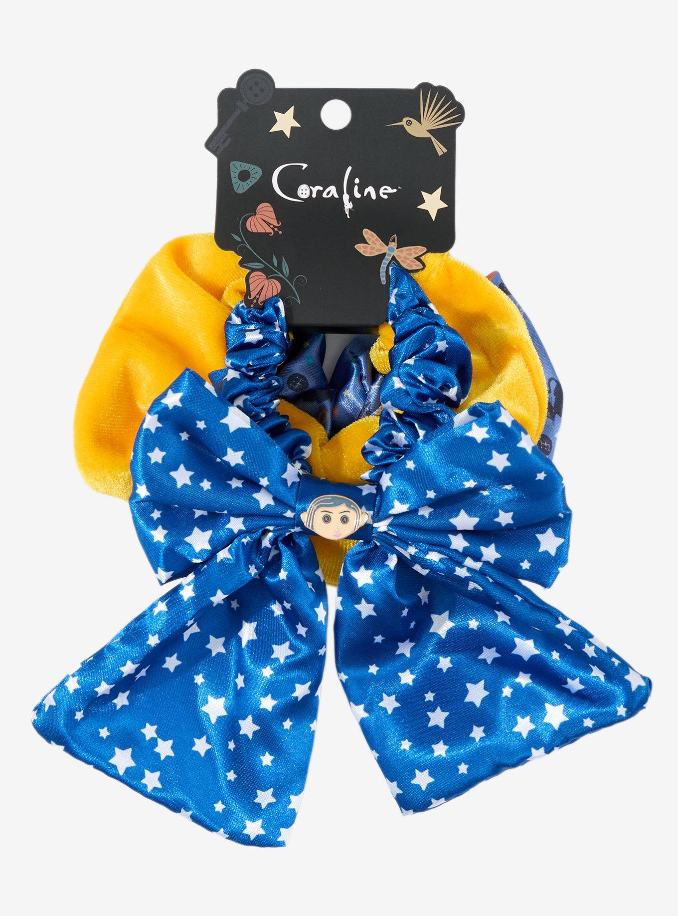 Coraline Icons Scrunchie Set - BoxLunch Exclusive, , hi-res