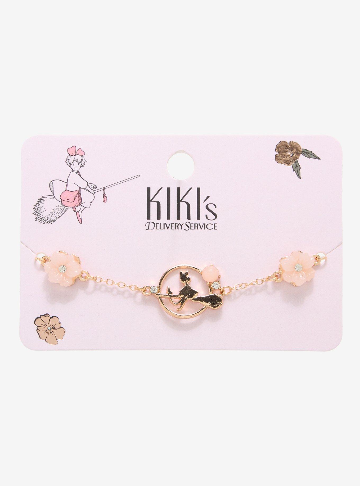 Studio Ghibli&reg; Kiki's Delivery Service Cherry Blossom Bracelet - BoxLunch Exclusive, , hi-res