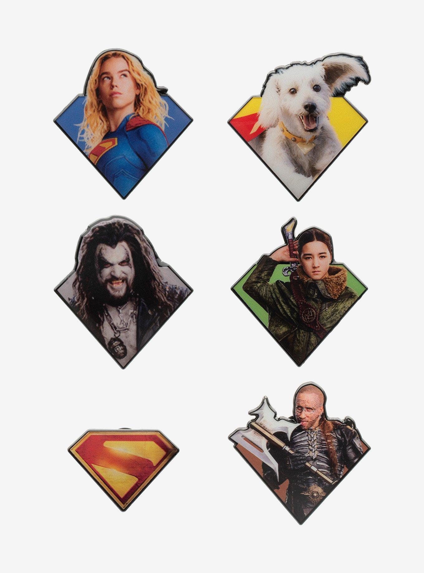 DC Comics Supergirl Character Blind Box Enamel Pin &mdash; BoxLunch Exclusive, , hi-res