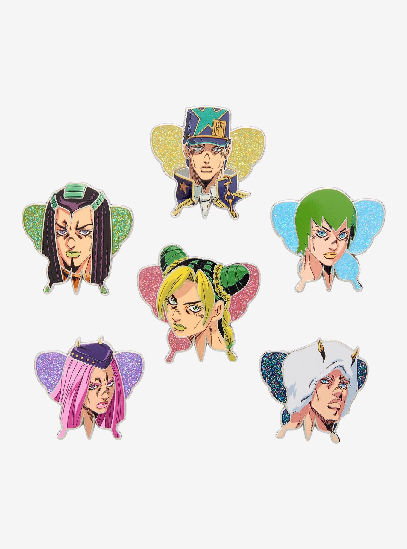 JoJo's Bizarre Adventure: Stone Ocean Blind Box Glitter Enamel Pin - BoxLunch Exclusive