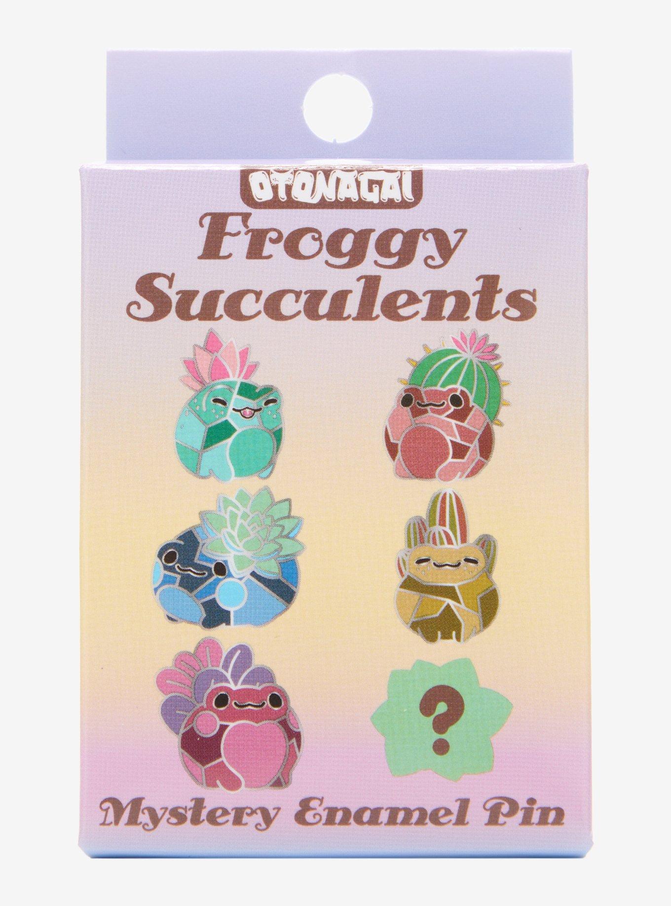 Otonagai Froggy Succulents Blind Box Enamel Pin - BoxLunch Exclusive, , hi-res