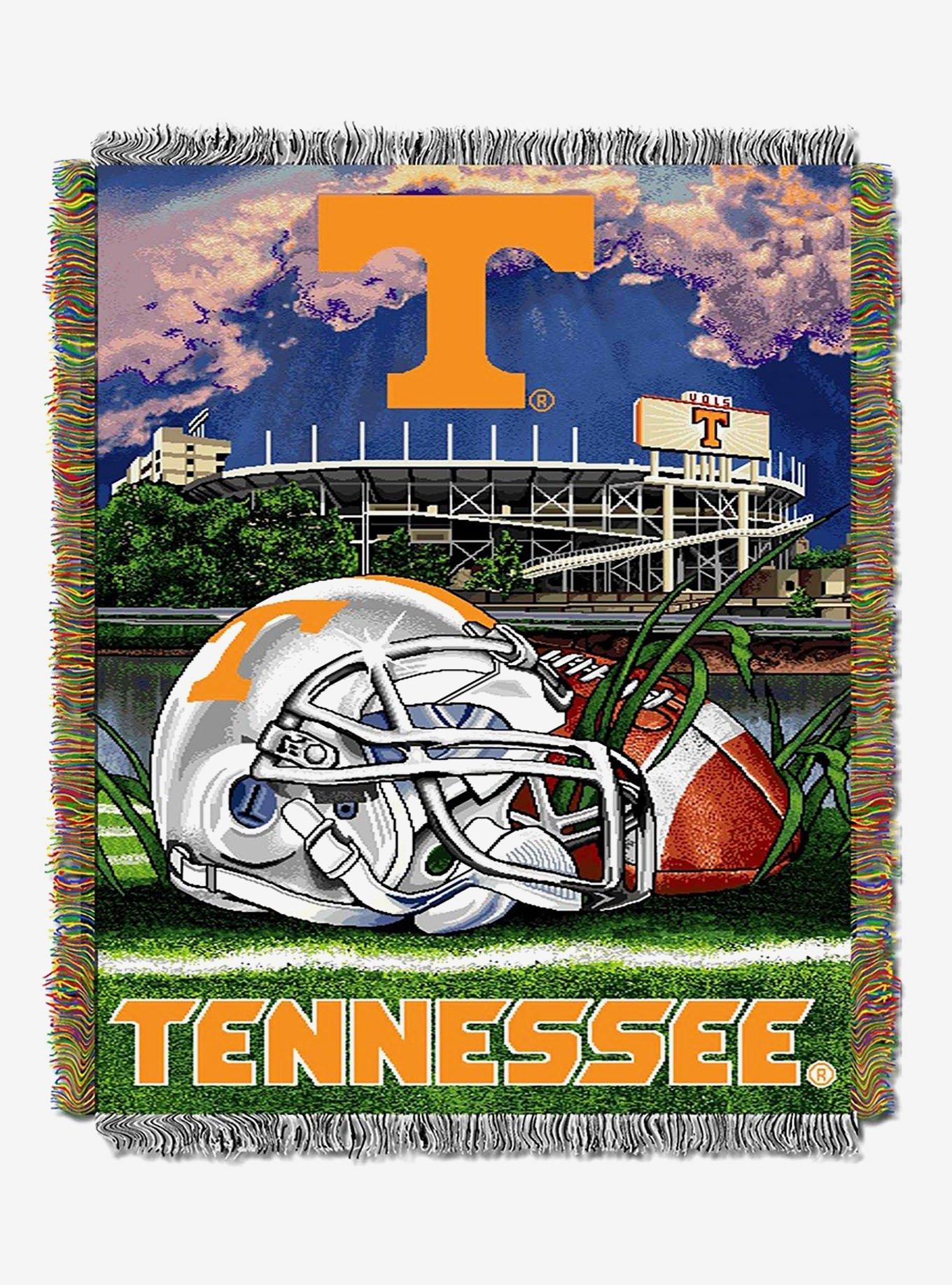 NCAA Tennessee Homefield Advantage Woven Tapestry Throw Blanket
