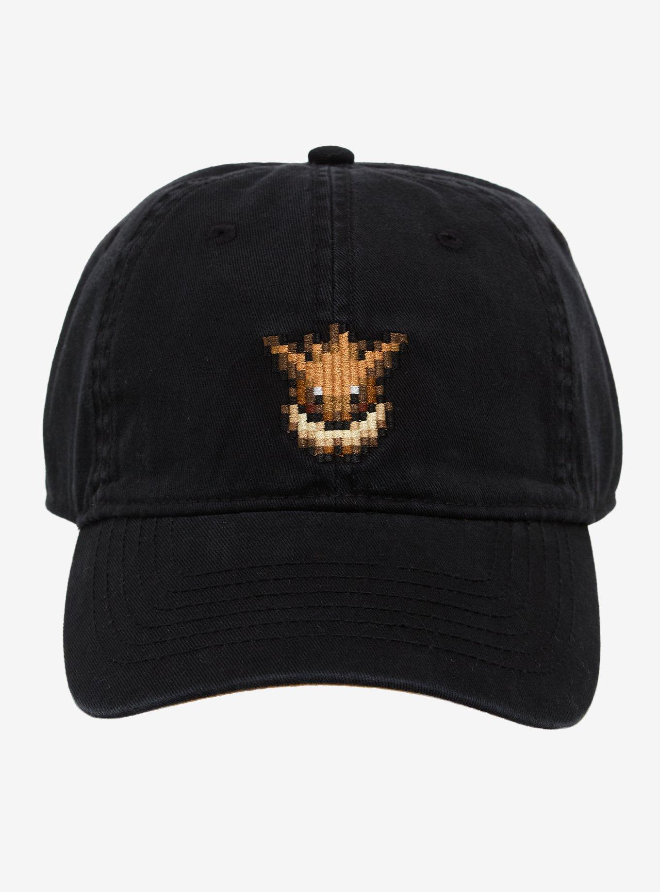 Pok&eacute;mon Pixel Eevee Ball Cap - BoxLunch Exclusive, , hi-res