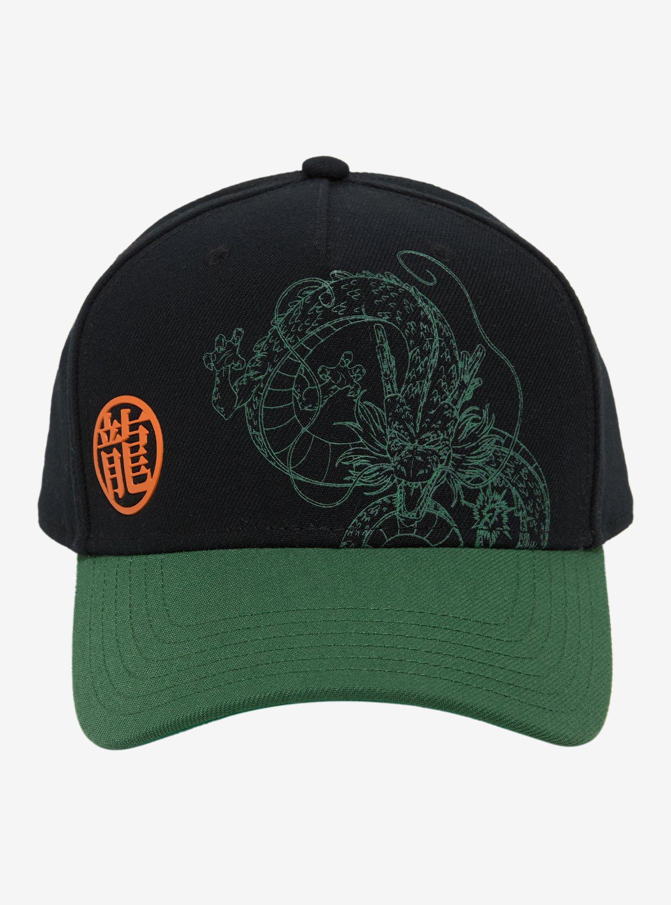 Dragon Ball Z Tonal Green Shenron Ball Cap - BoxLunch Exclusive, , hi-res