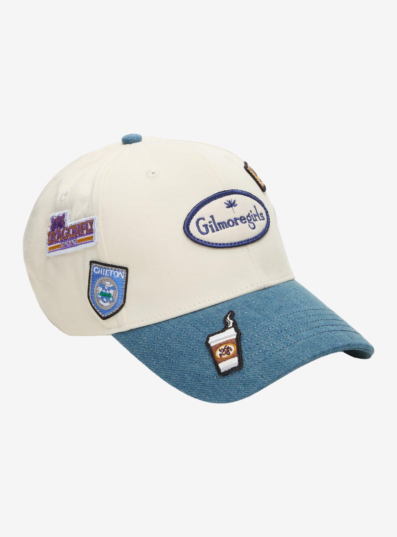 Gilmore Girls Embroidered Patches Ball Cap - BoxLunch Exclusive, , hi-res