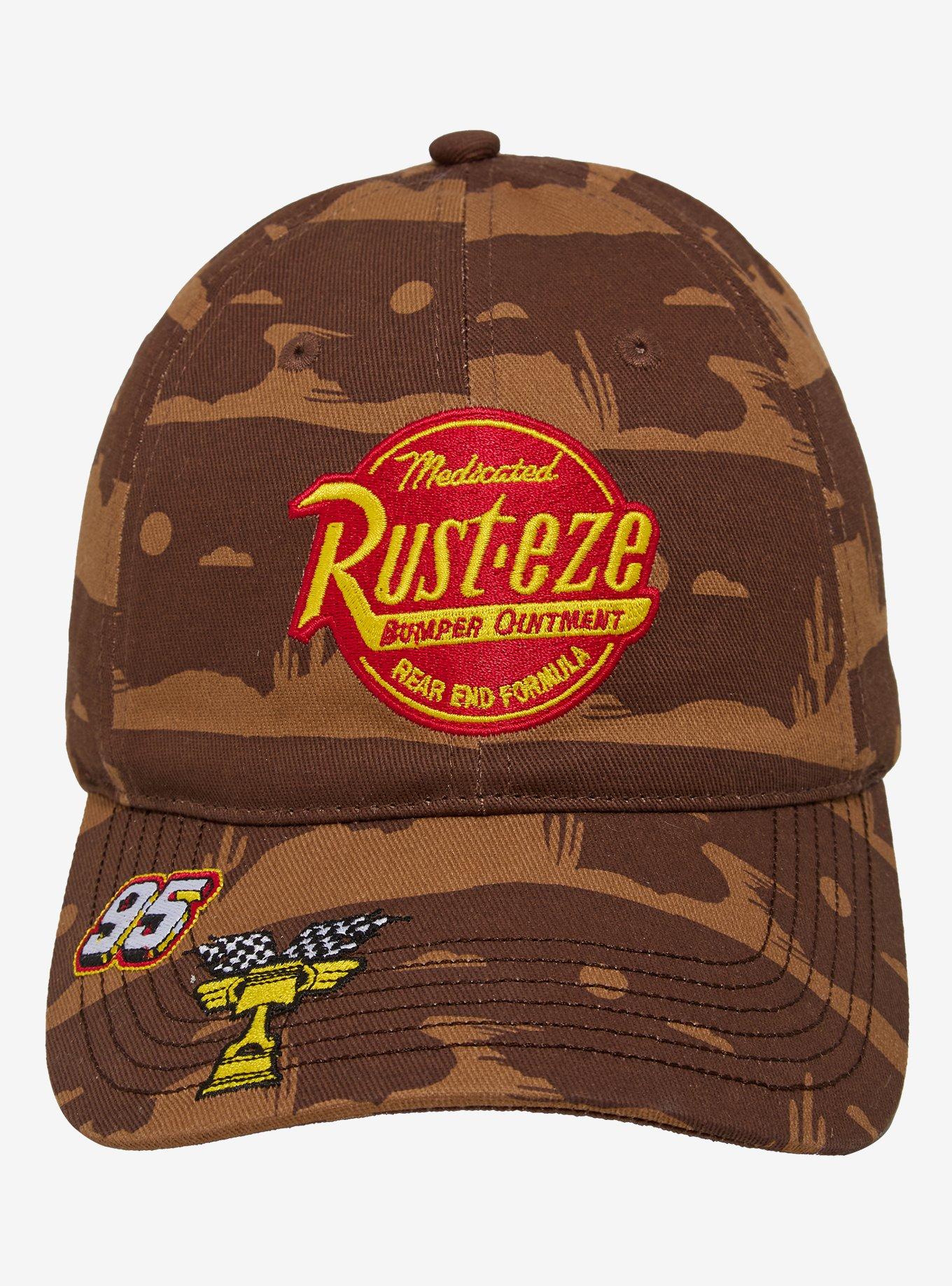 Disney Pixar Cars Rust-Eze Camo Ball Cap - BoxLunch Exclusive, , hi-res