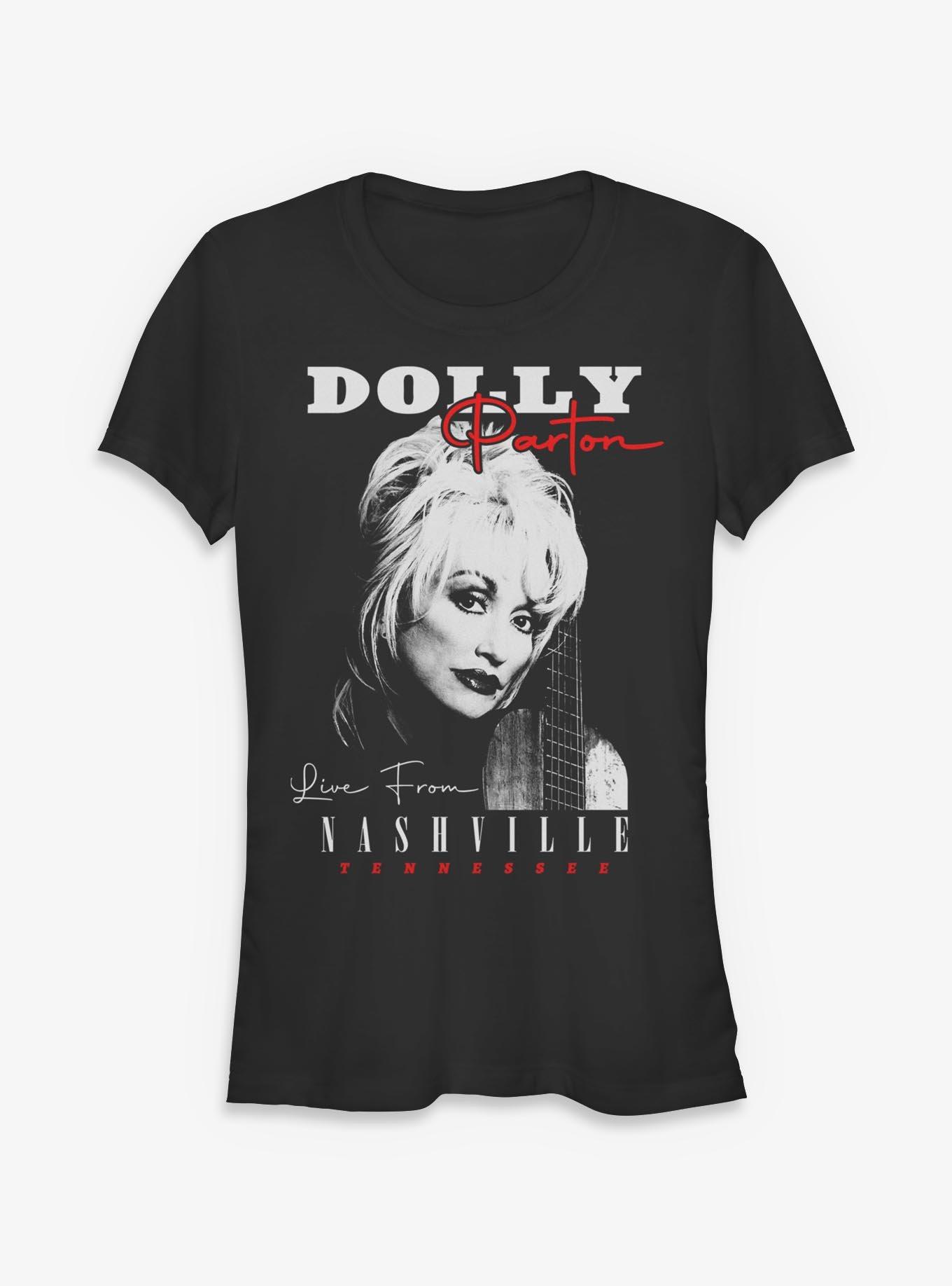 Dolly Parton Live From Nashville Tennessee Girls T-Shirt, , hi-res
