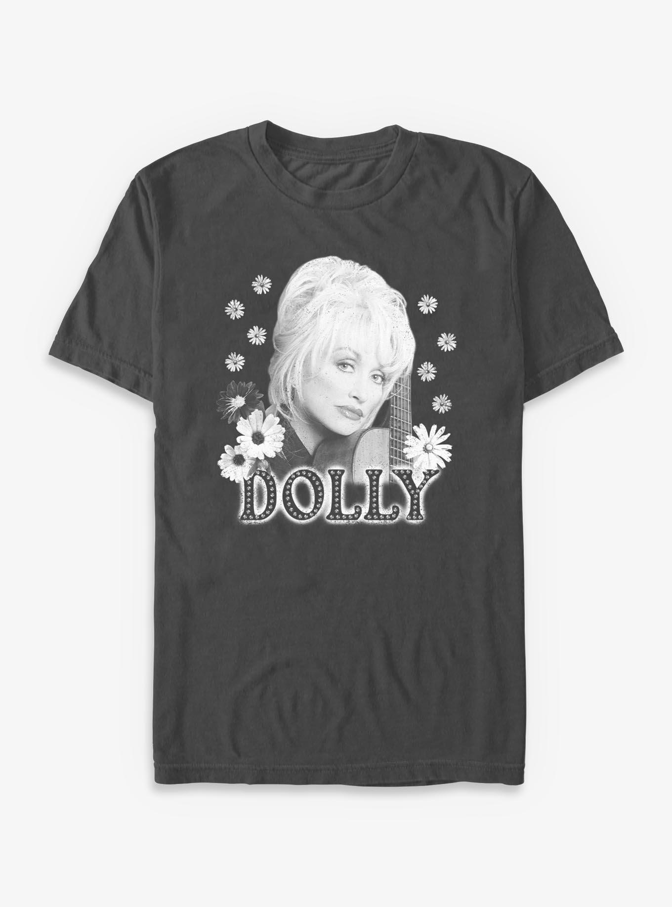 Dolly Parton Flowers T-Shirt, , hi-res