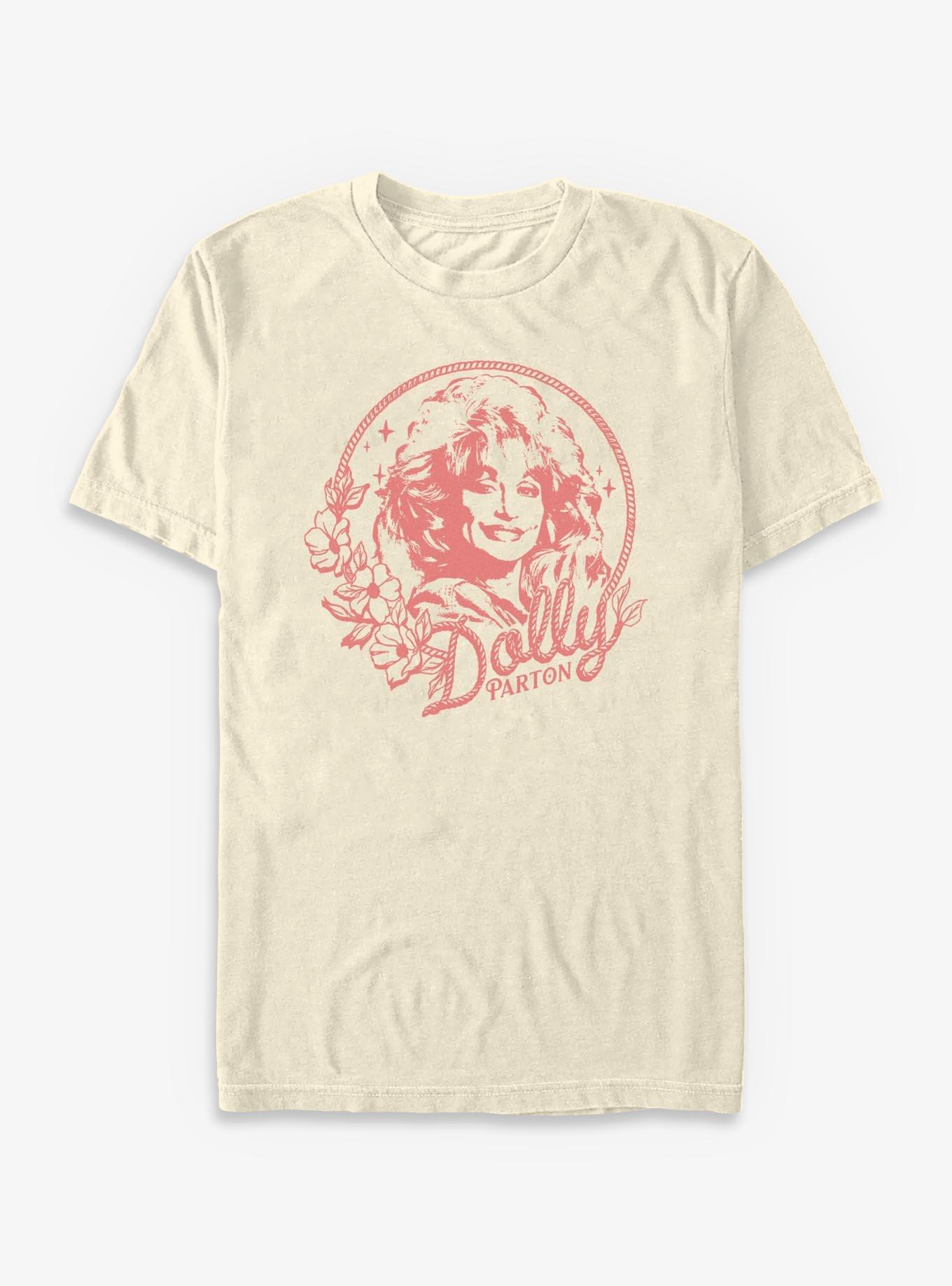Dolly Parton Lasso Flowers T-Shirt, , hi-res
