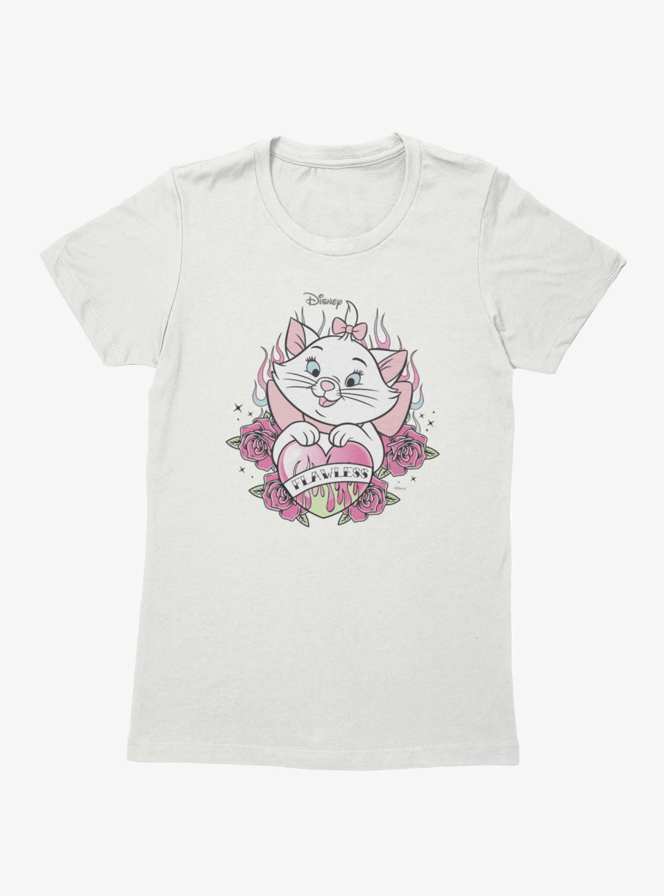 Disney Aristocats Marie Flawless Heart Flames Womens T-Shirt, , hi-res