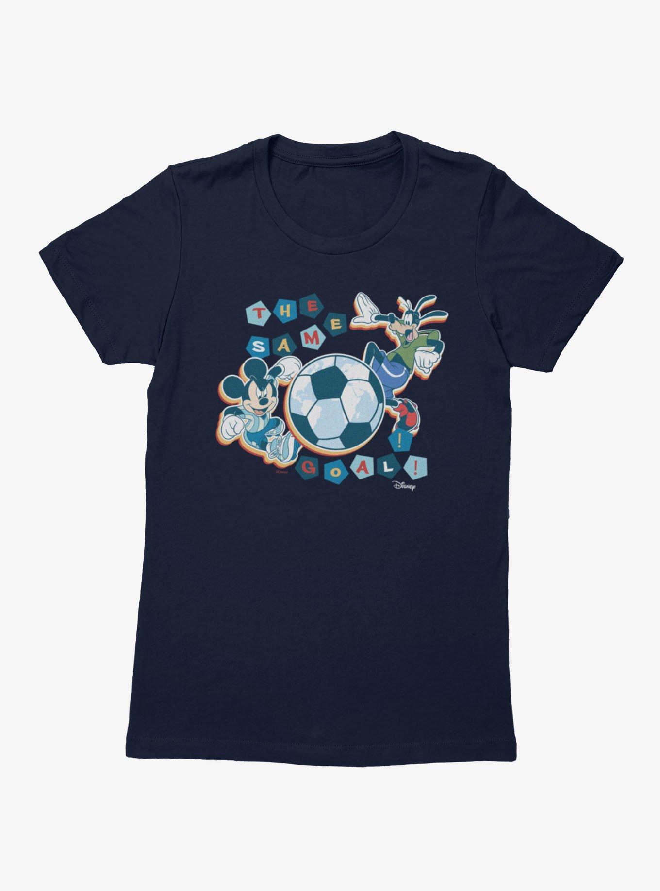 Disney Mickey And Friends Same Goal Soccer Womens T-Shirt, , hi-res