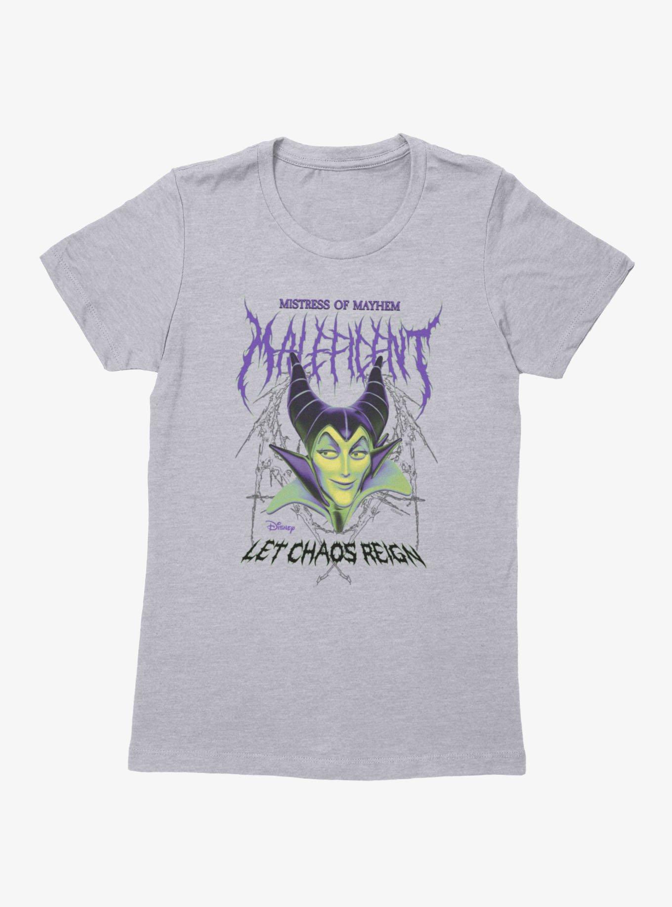 Disney Villains Maleficent Mistress Of Metal Mayhem Womens T-Shirt