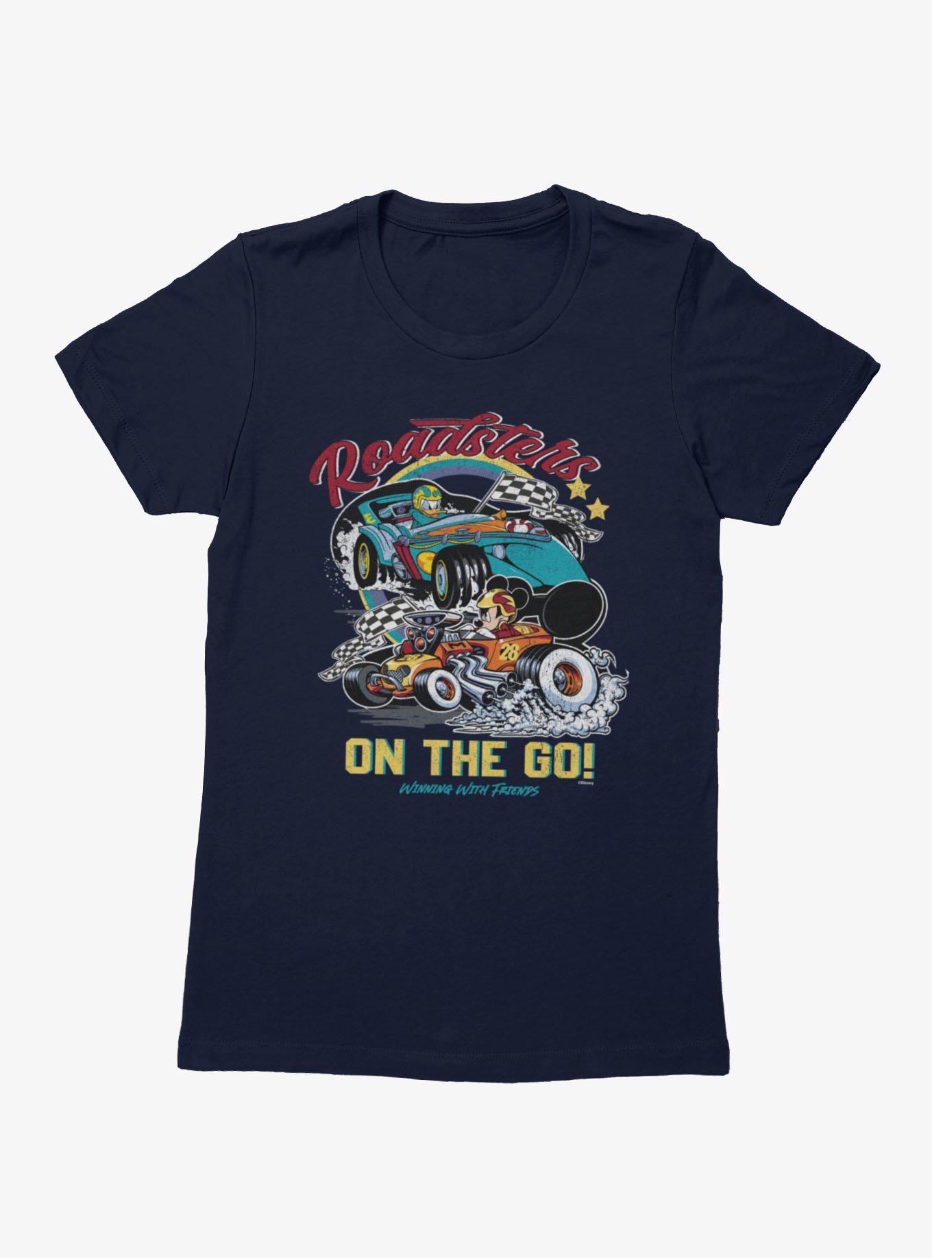 Disney Mickey Mouse Roadsters Mickey and Donald On The Go Womens T-Shirt, , hi-res